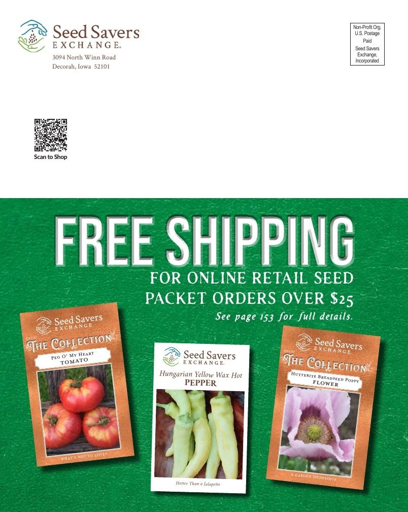Seed Savers Exchange Annual Catalog Weekly Ad January 1 - December 31, 2026