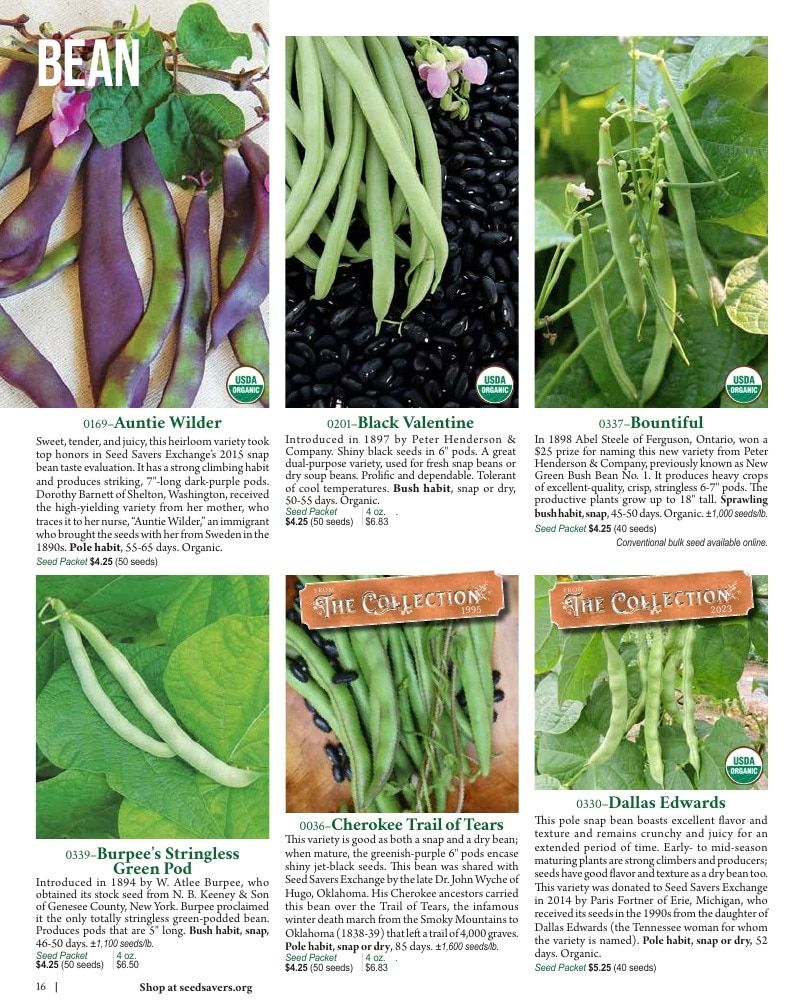 Seed Savers Exchange Annual Catalog Weekly Ad January 1 - December 31, 2026