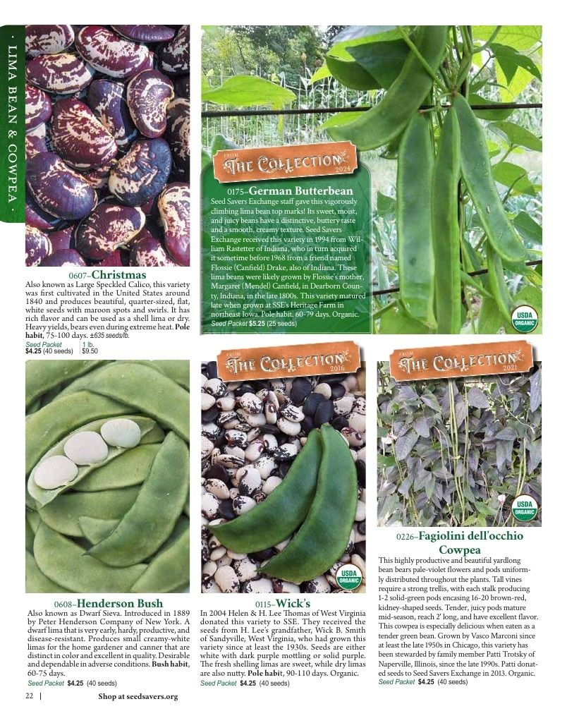 Seed Savers Exchange Annual Catalog Weekly Ad January 1 - December 31, 2026