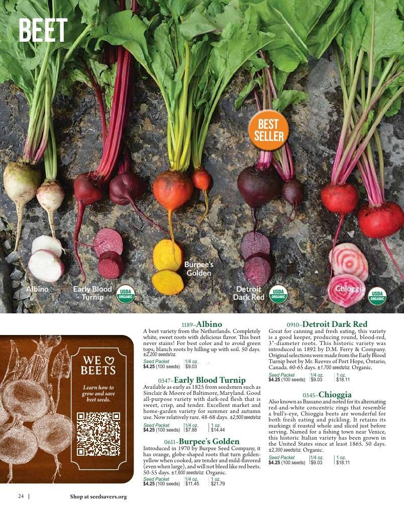 Seed Savers Exchange Annual Catalog Weekly Ad January 1 - December 31, 2026