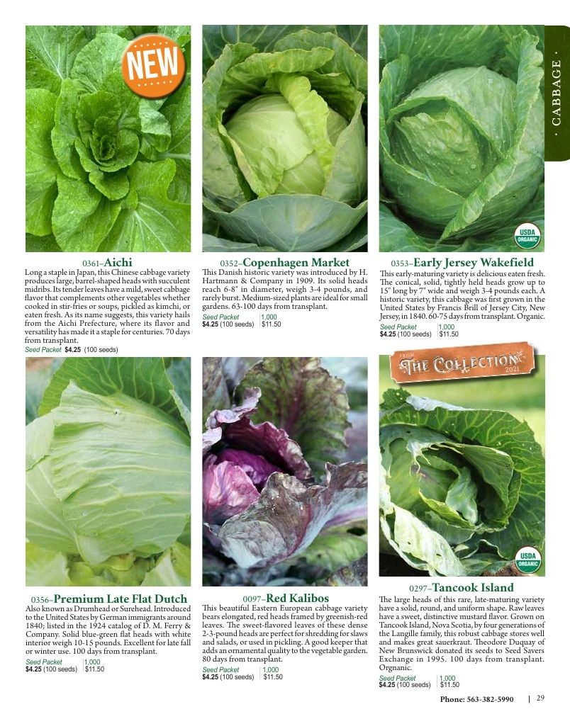 Seed Savers Exchange Annual Catalog Weekly Ad January 1 - December 31, 2026