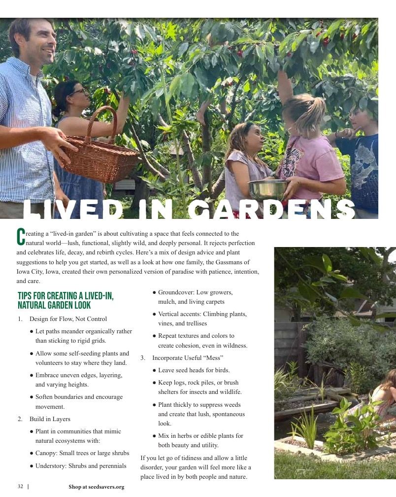 Seed Savers Exchange Annual Catalog Weekly Ad January 1 - December 31, 2026