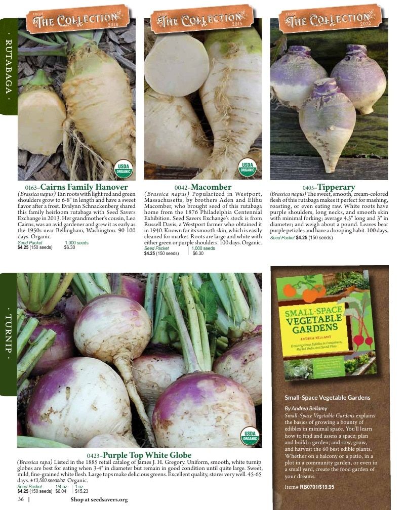 Seed Savers Exchange Annual Catalog Weekly Ad January 1 - December 31, 2026