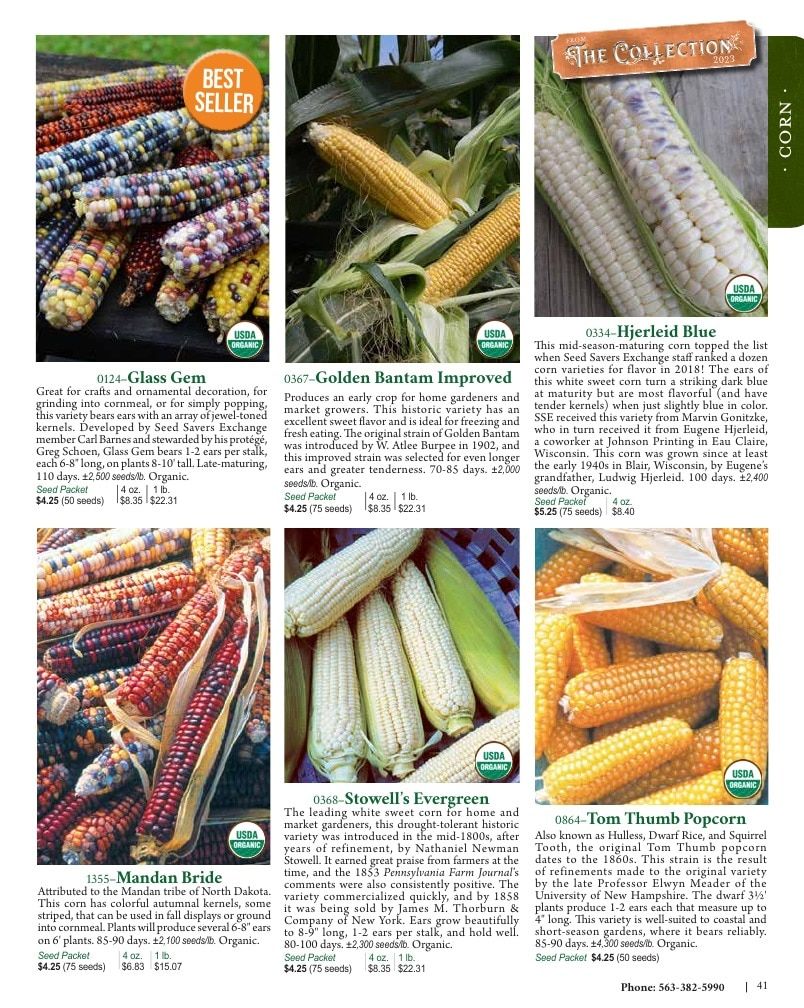 Seed Savers Exchange Annual Catalog Weekly Ad January 1 - December 31, 2026