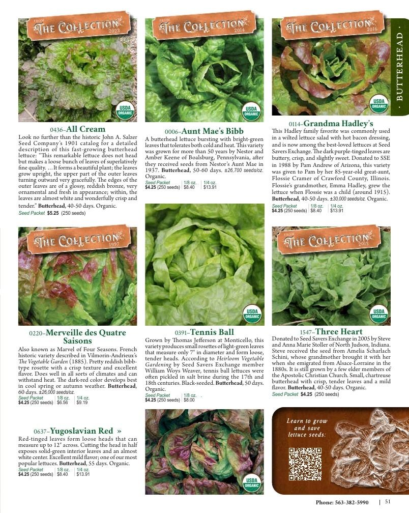 Seed Savers Exchange Annual Catalog Weekly Ad January 1 - December 31, 2026