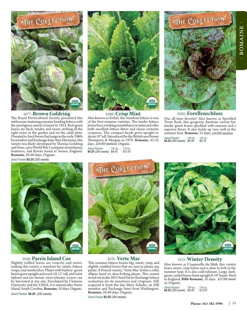Seed Savers Exchange Annual Catalog Weekly Ad January 1 - December 31, 2026