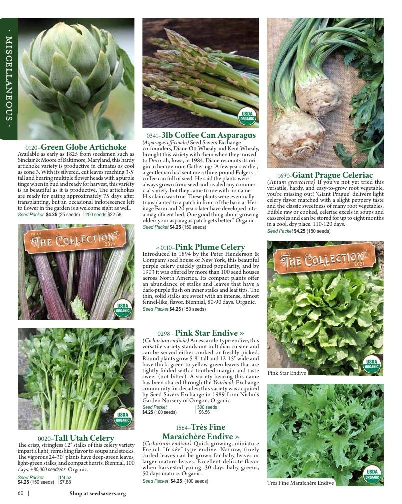 Seed Savers Exchange Annual Catalog Weekly Ad January 1 - December 31, 2026