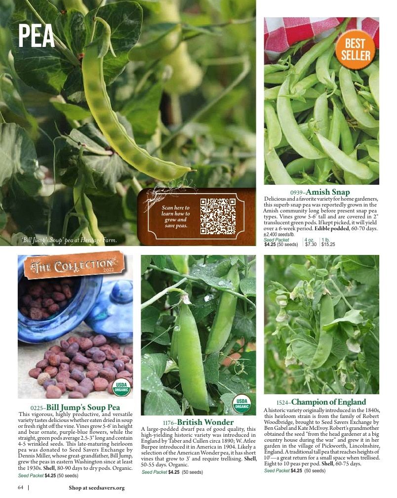 Seed Savers Exchange Annual Catalog Weekly Ad January 1 - December 31, 2026