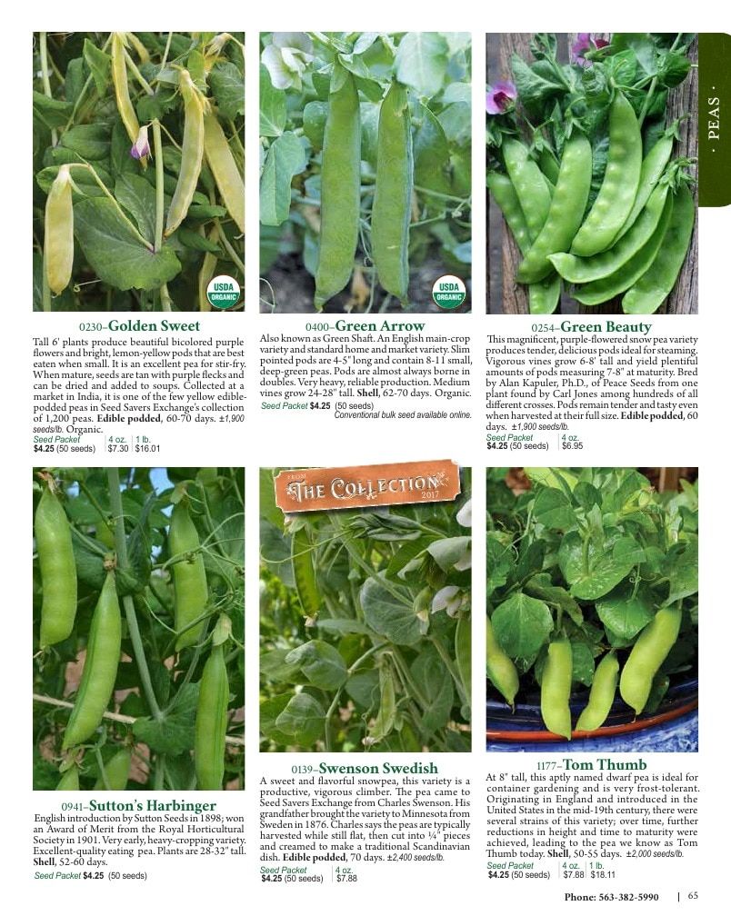 Seed Savers Exchange Annual Catalog Weekly Ad January 1 - December 31, 2026