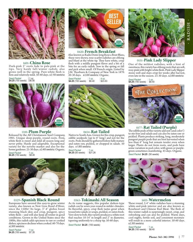 Seed Savers Exchange Annual Catalog Weekly Ad January 1 - December 31, 2026