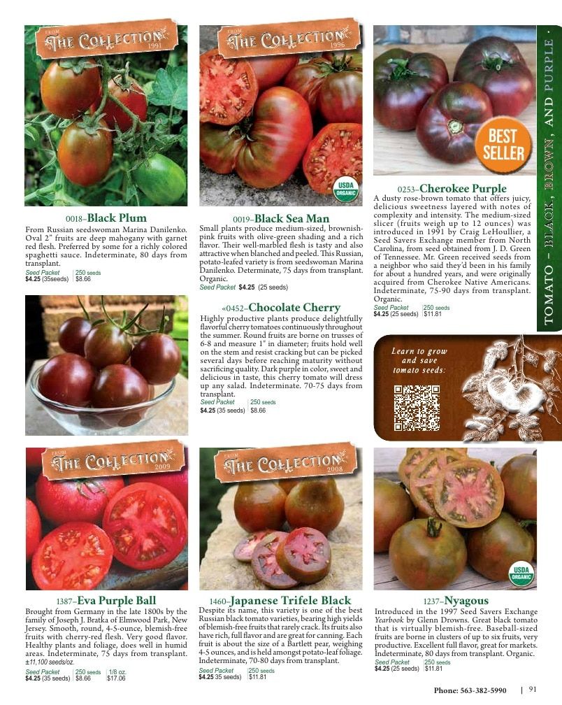 Seed Savers Exchange Annual Catalog Weekly Ad January 1 - December 31, 2026