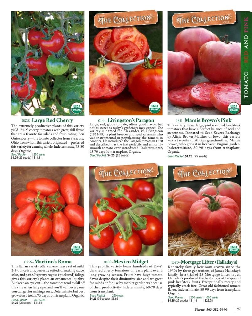 Seed Savers Exchange Annual Catalog Weekly Ad January 1 - December 31, 2026
