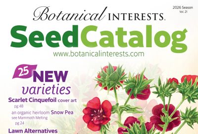 Botanical Interests Annual Catalog Weekly Ad January 1 - December 31, 2026