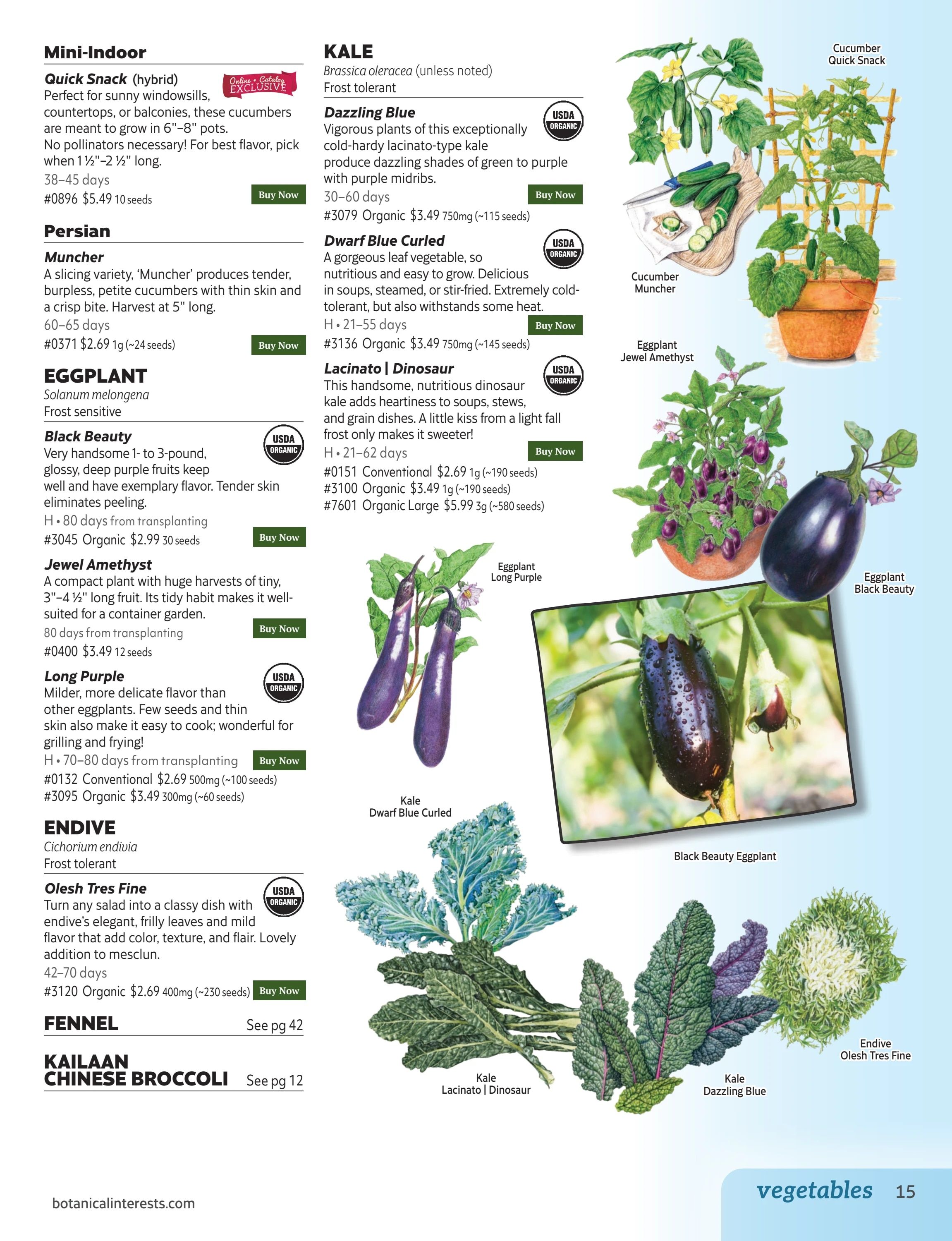 Botanical Interests Annual Catalog Weekly Ad January 1 - December 31, 2026