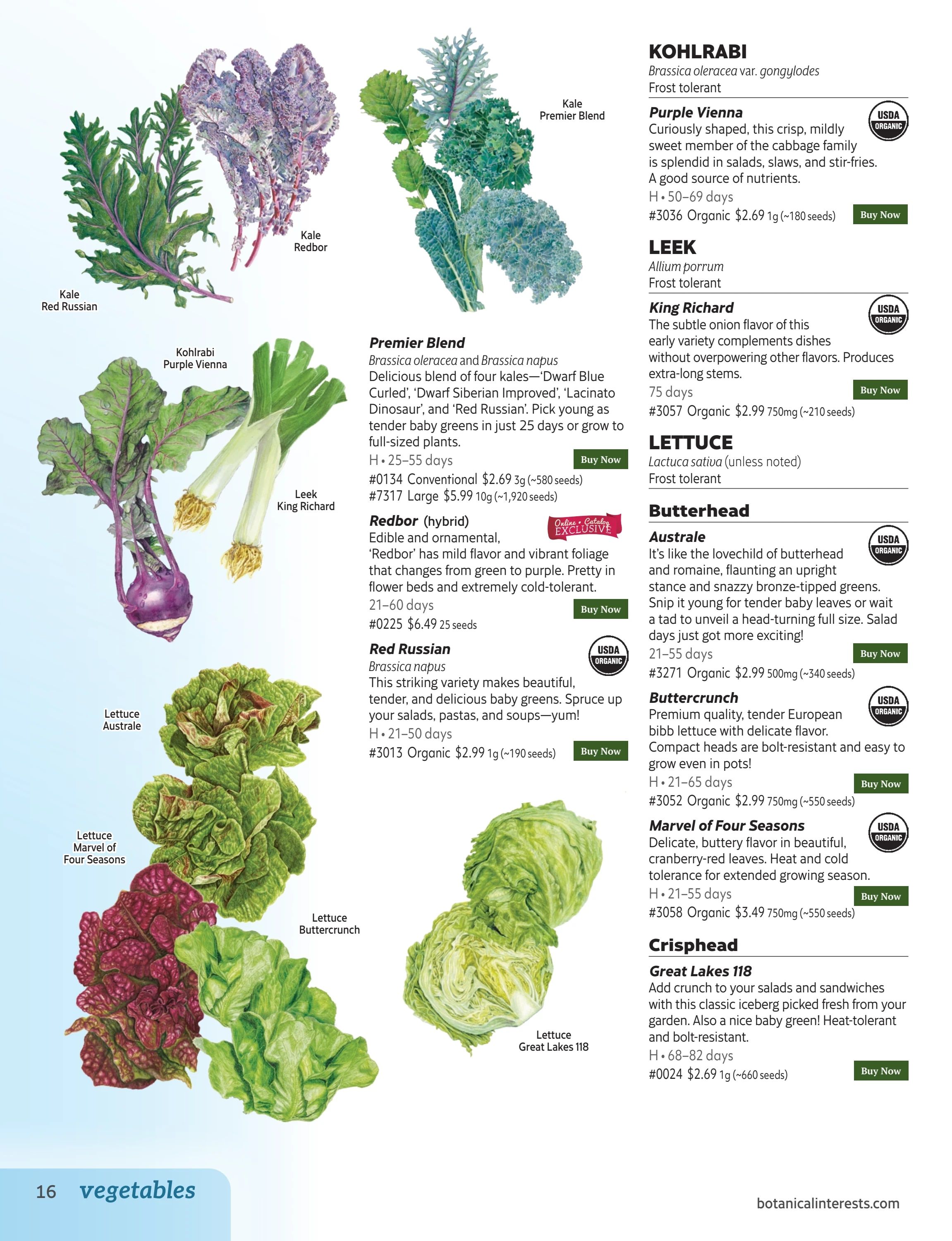 Botanical Interests Annual Catalog Weekly Ad January 1 - December 31, 2026