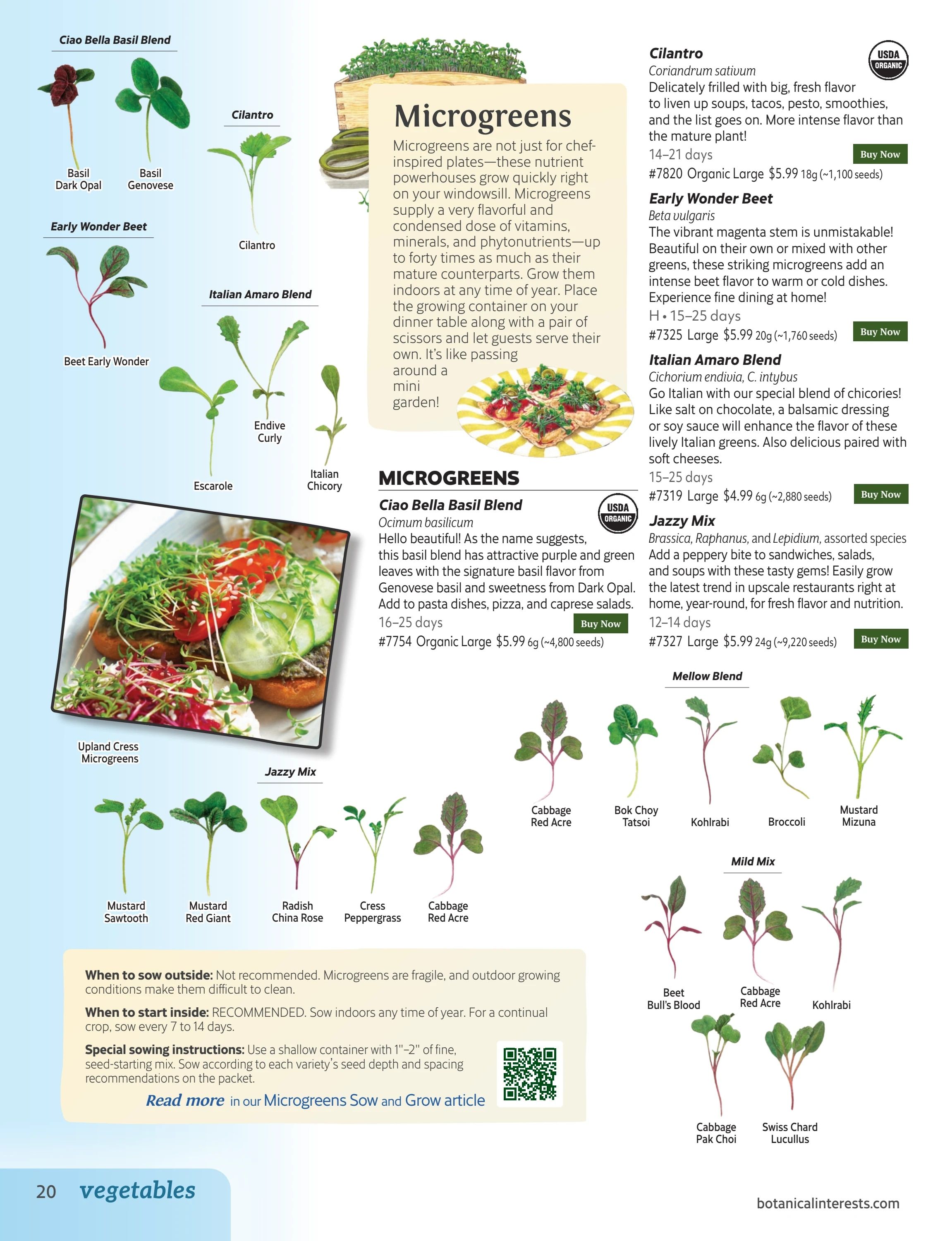 Botanical Interests Annual Catalog Weekly Ad January 1 - December 31, 2026
