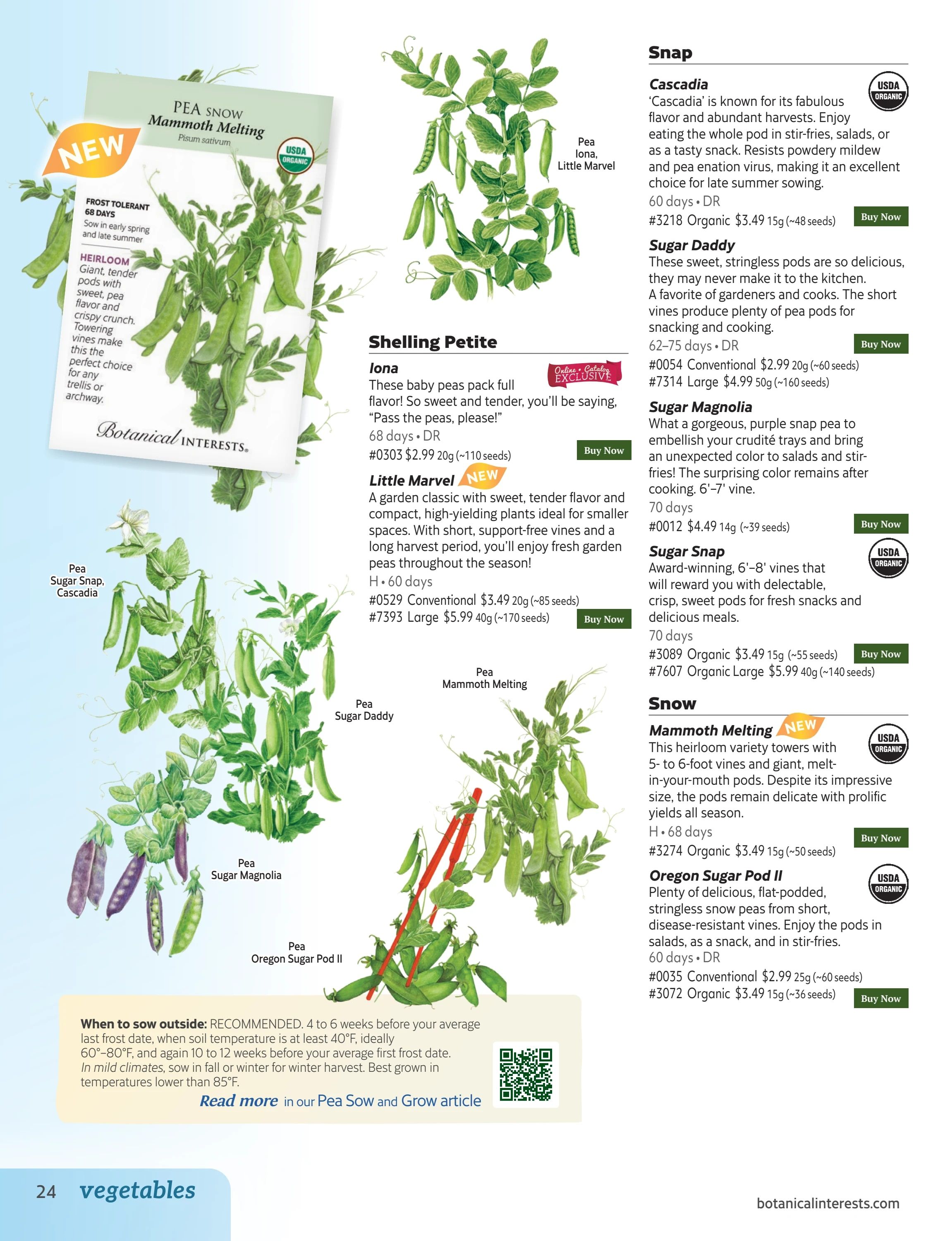 Botanical Interests Annual Catalog Weekly Ad January 1 - December 31, 2026