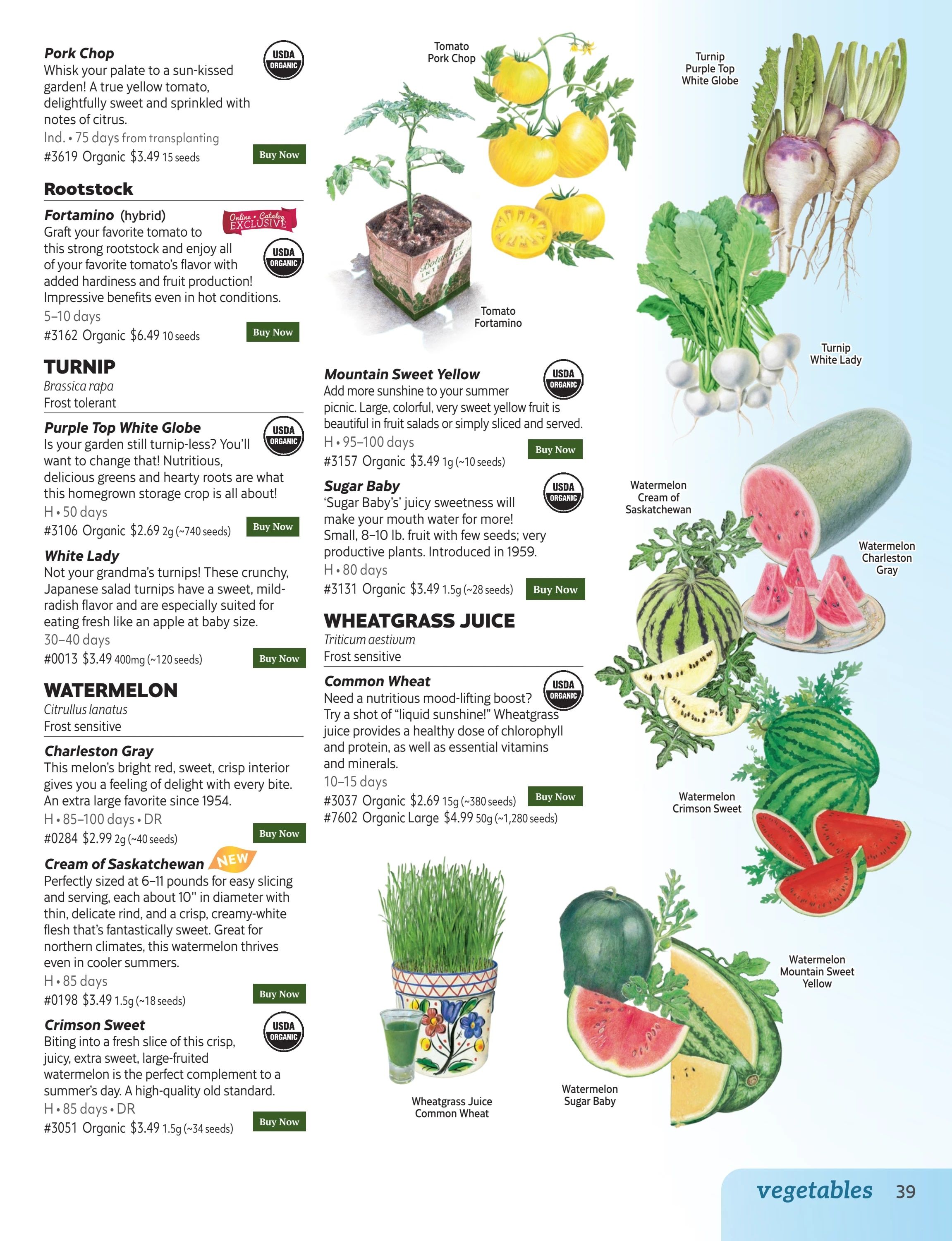 Botanical Interests Annual Catalog Weekly Ad January 1 - December 31, 2026