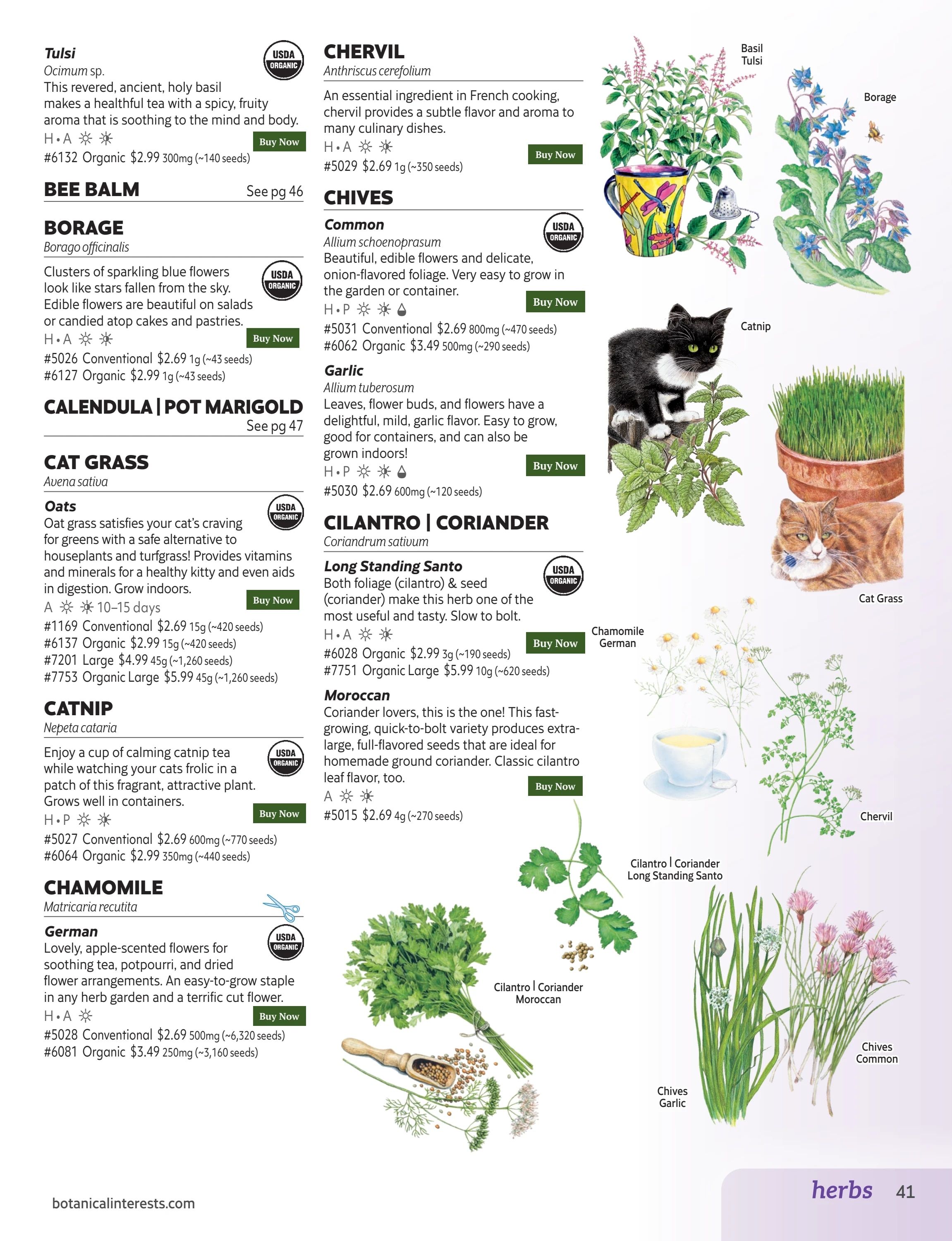Botanical Interests Annual Catalog Weekly Ad January 1 - December 31, 2026