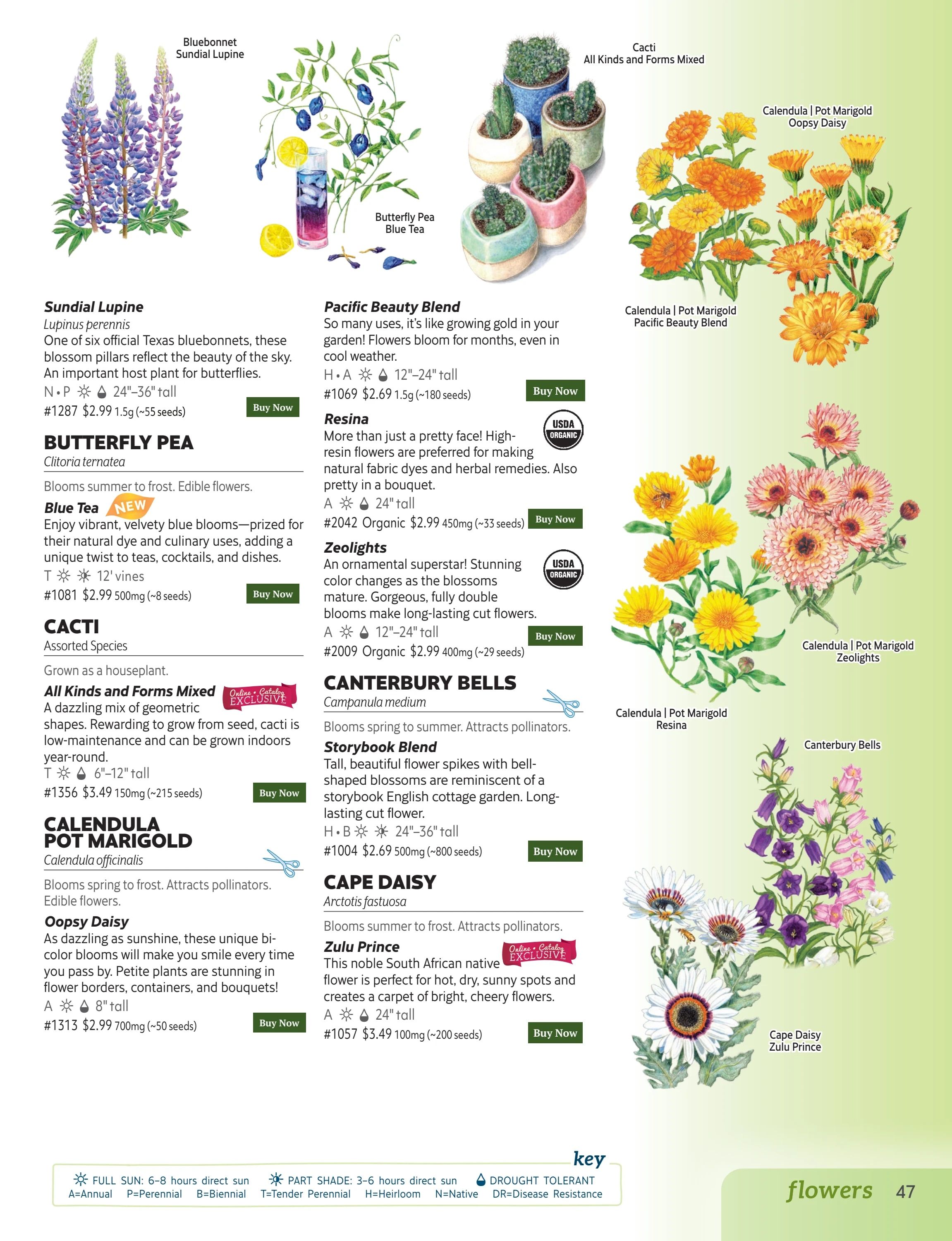 Botanical Interests Annual Catalog Weekly Ad January 1 - December 31, 2026