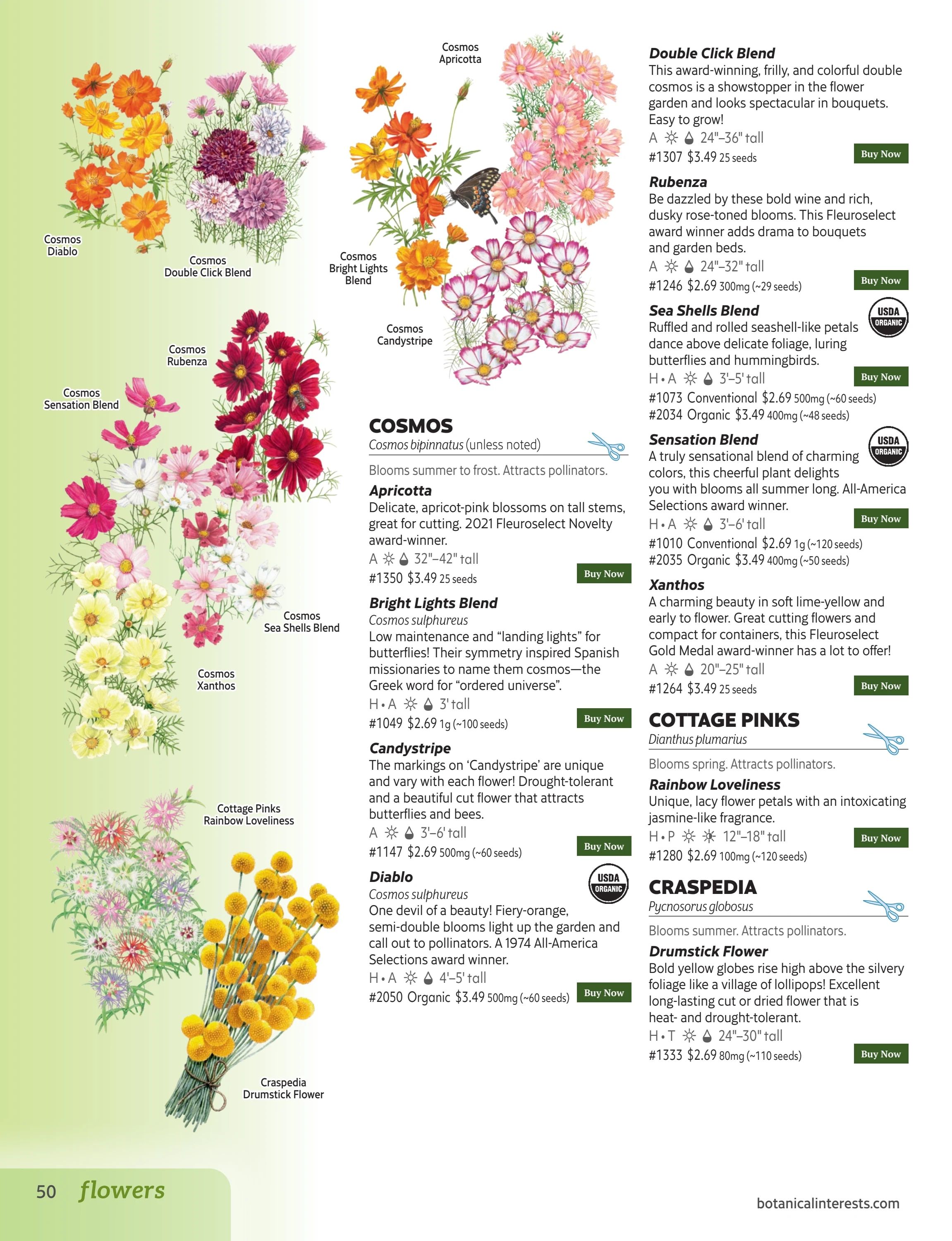 Botanical Interests Annual Catalog Weekly Ad January 1 - December 31, 2026