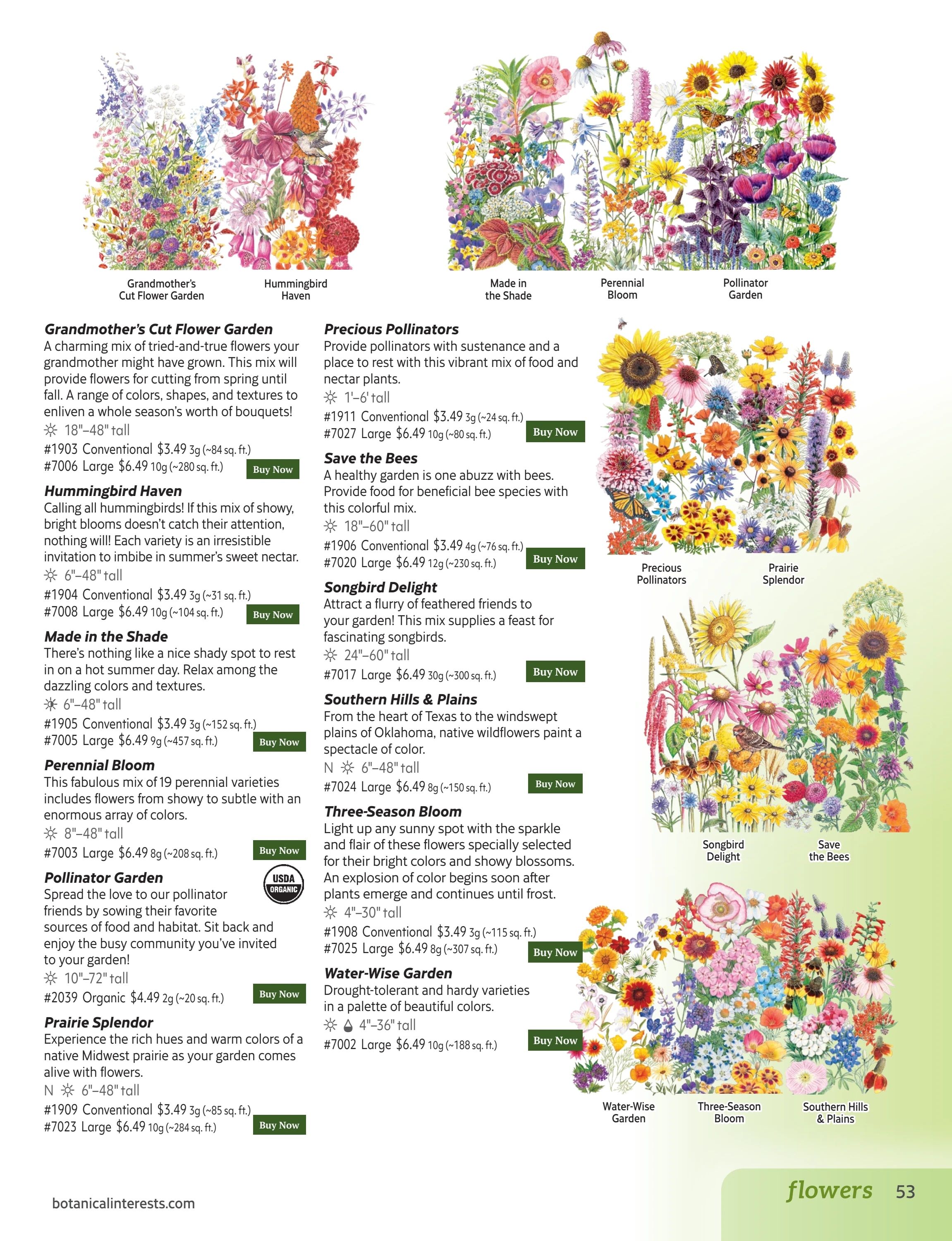Botanical Interests Annual Catalog Weekly Ad January 1 - December 31, 2026