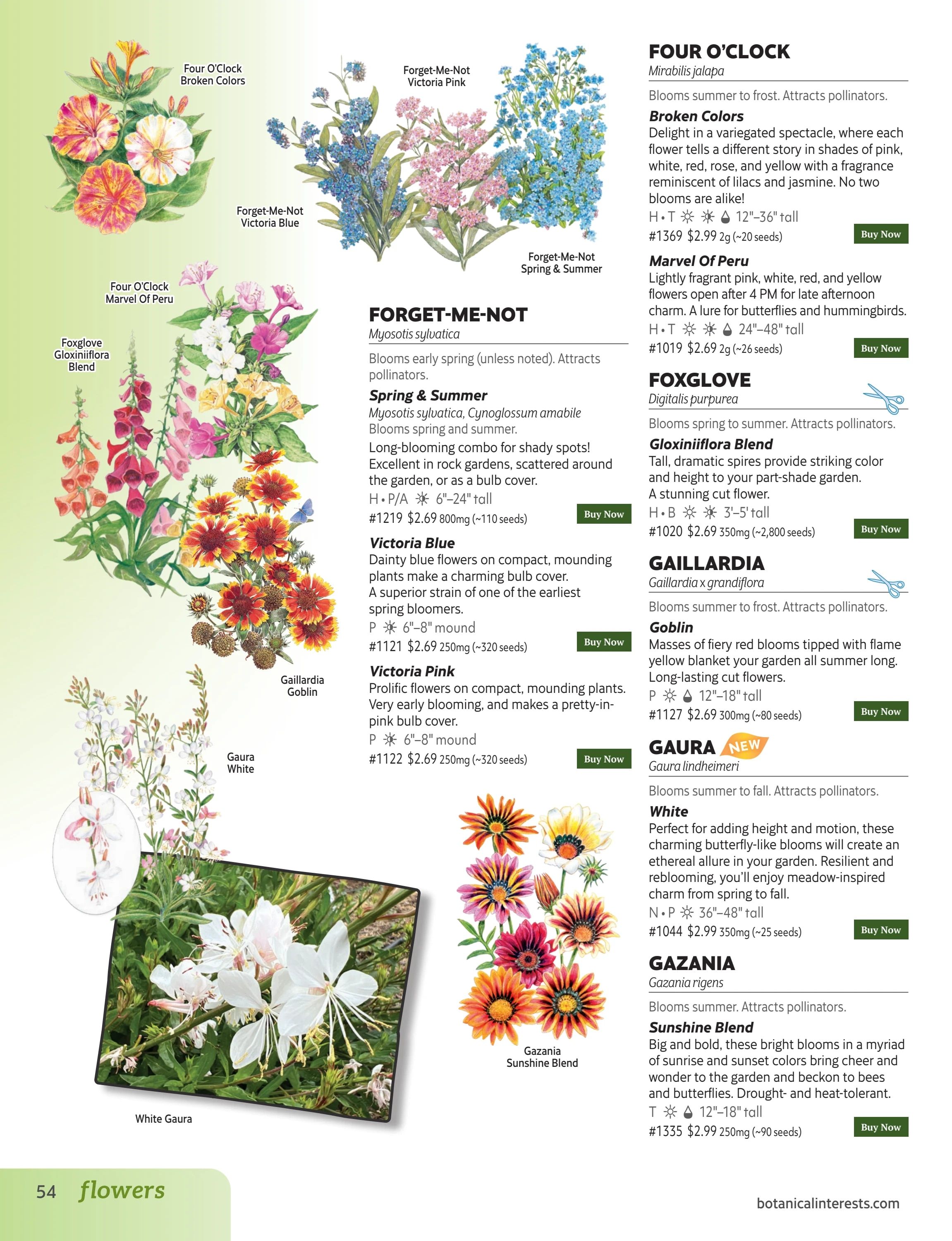 Botanical Interests Annual Catalog Weekly Ad January 1 - December 31, 2026