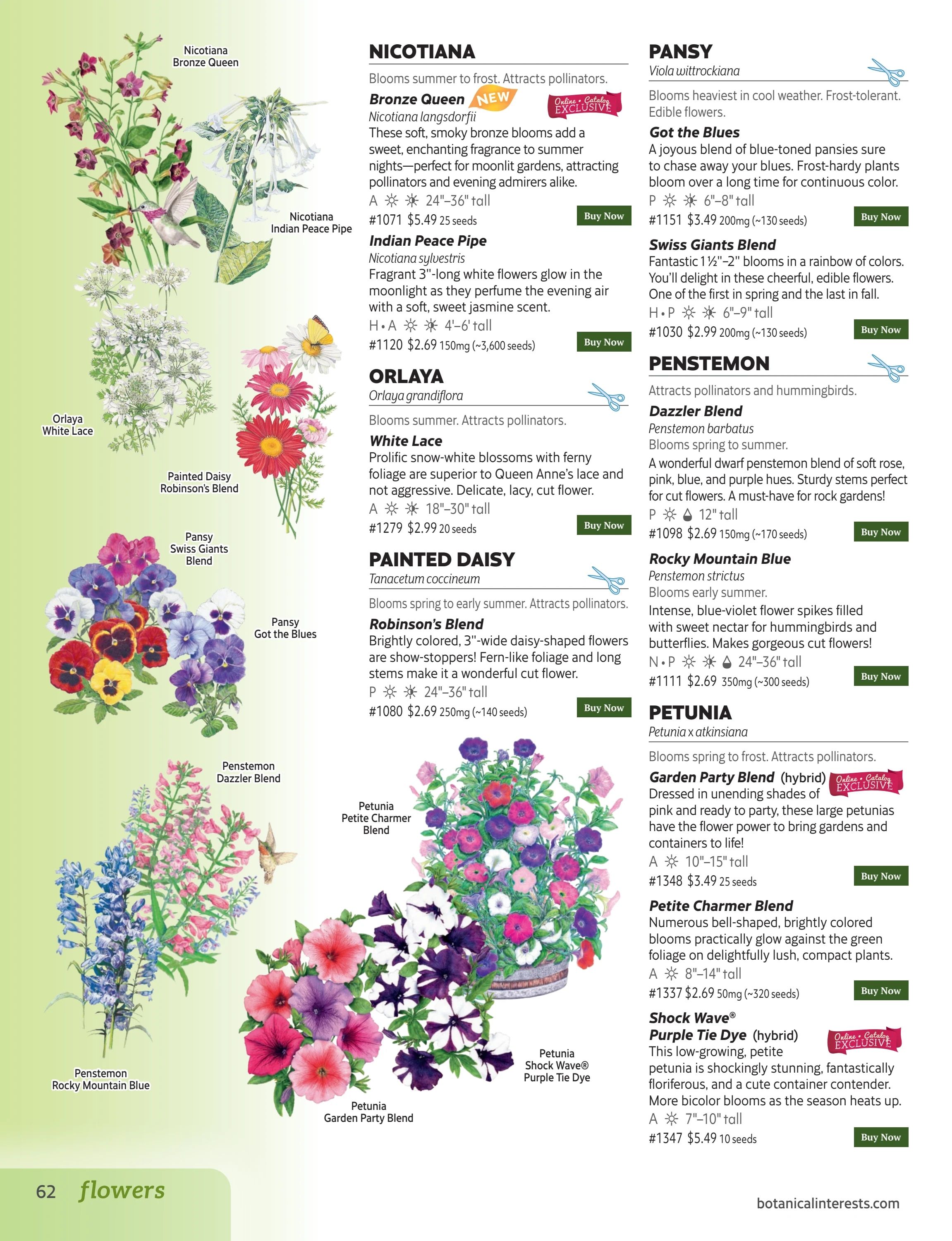 Botanical Interests Annual Catalog Weekly Ad January 1 - December 31, 2026