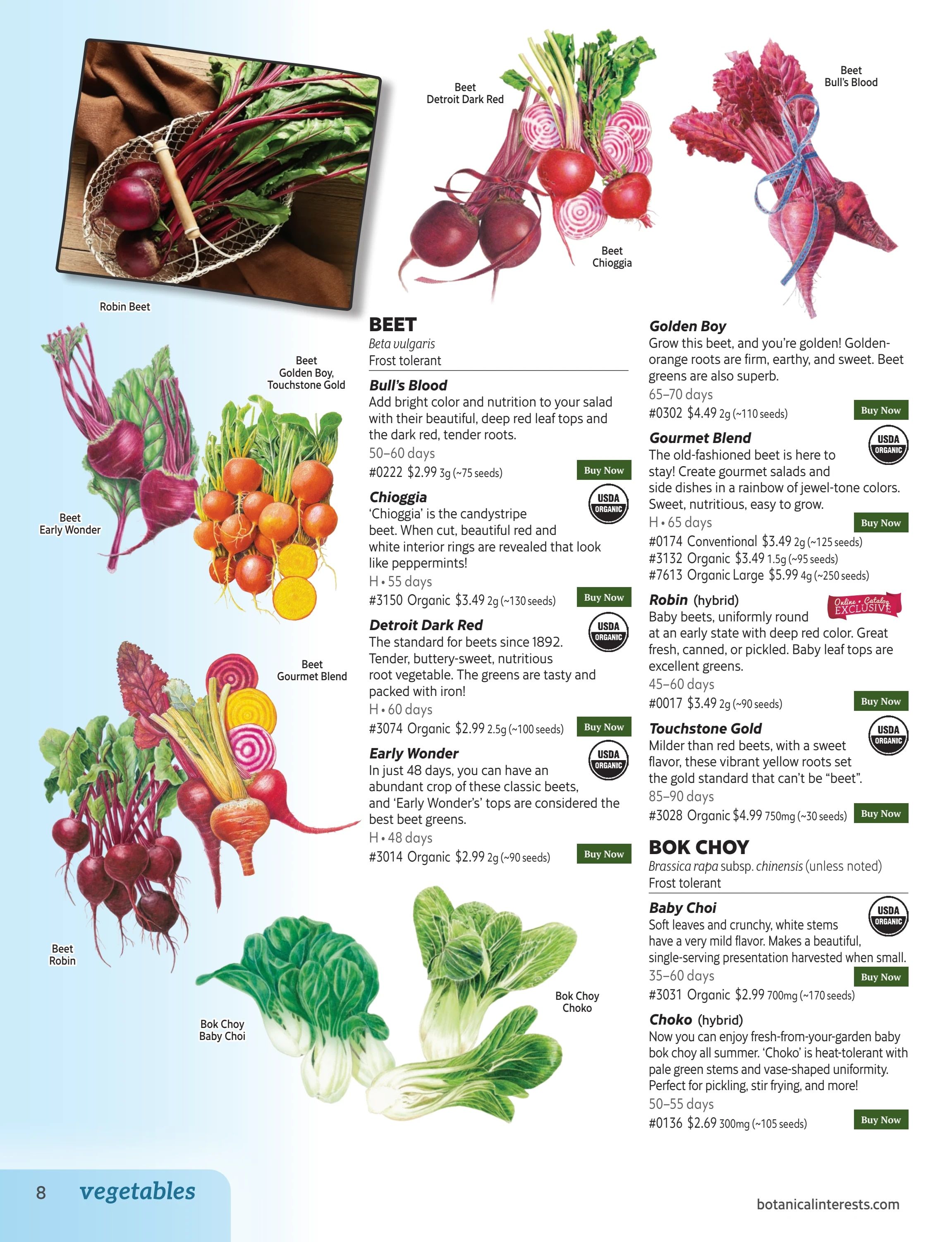 Botanical Interests Annual Catalog Weekly Ad January 1 - December 31, 2026