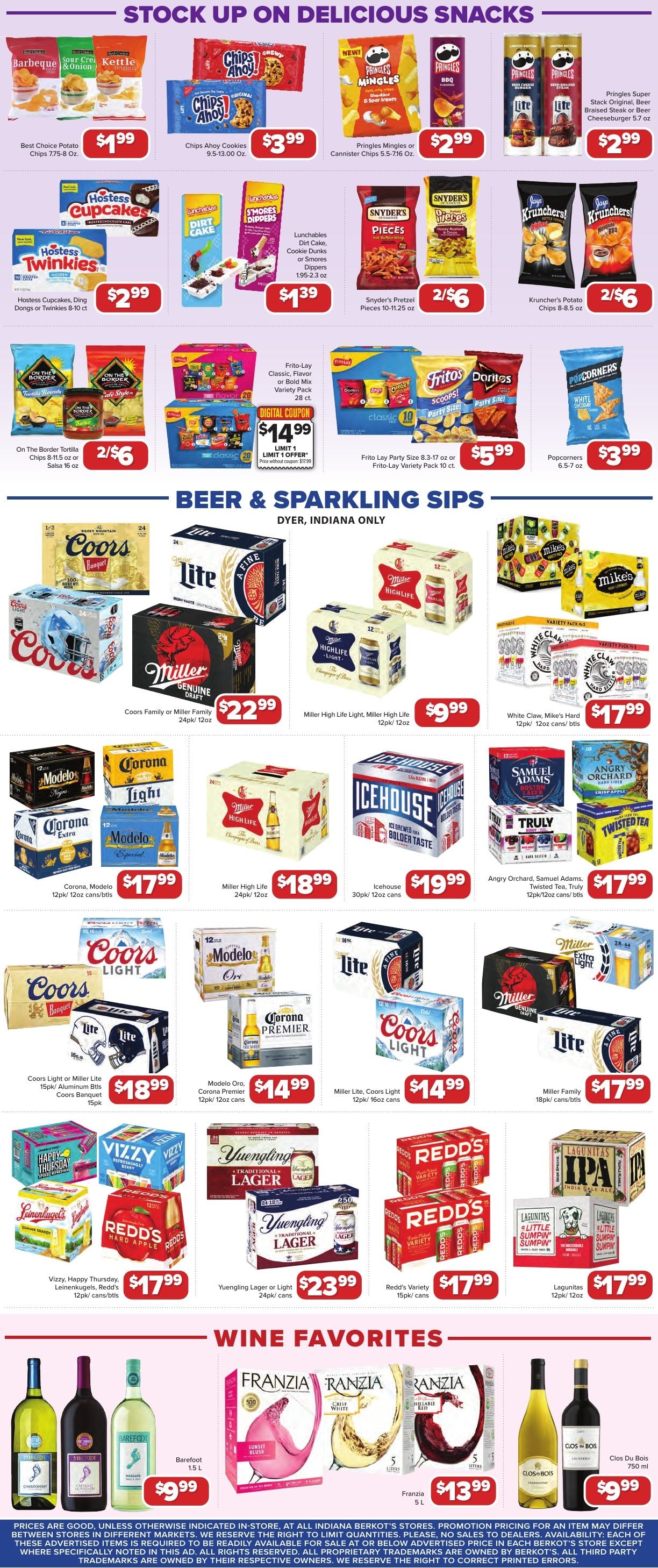 Berkot's Super Foods (Dyer, IN) Weekly Ad August 12 - 18, 2026