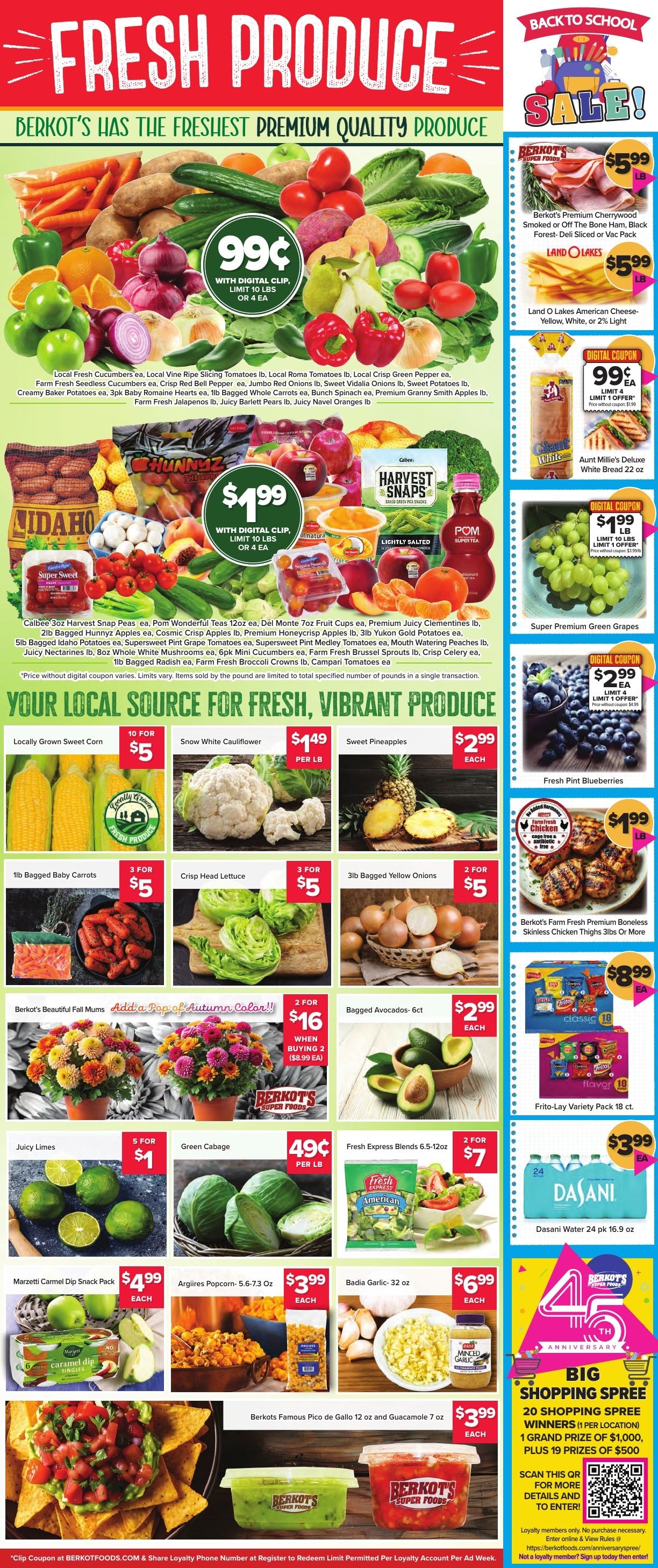 Berkot's Super Foods (Illinois) Weekly Ad August 12 - 18, 2026