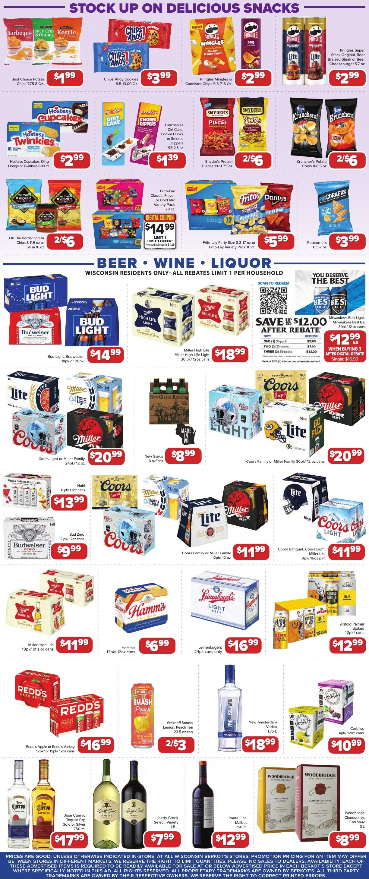 Berkot's Super Foods (Twin Lakes, WI) Weekly Ad August 12 - 18, 2026
