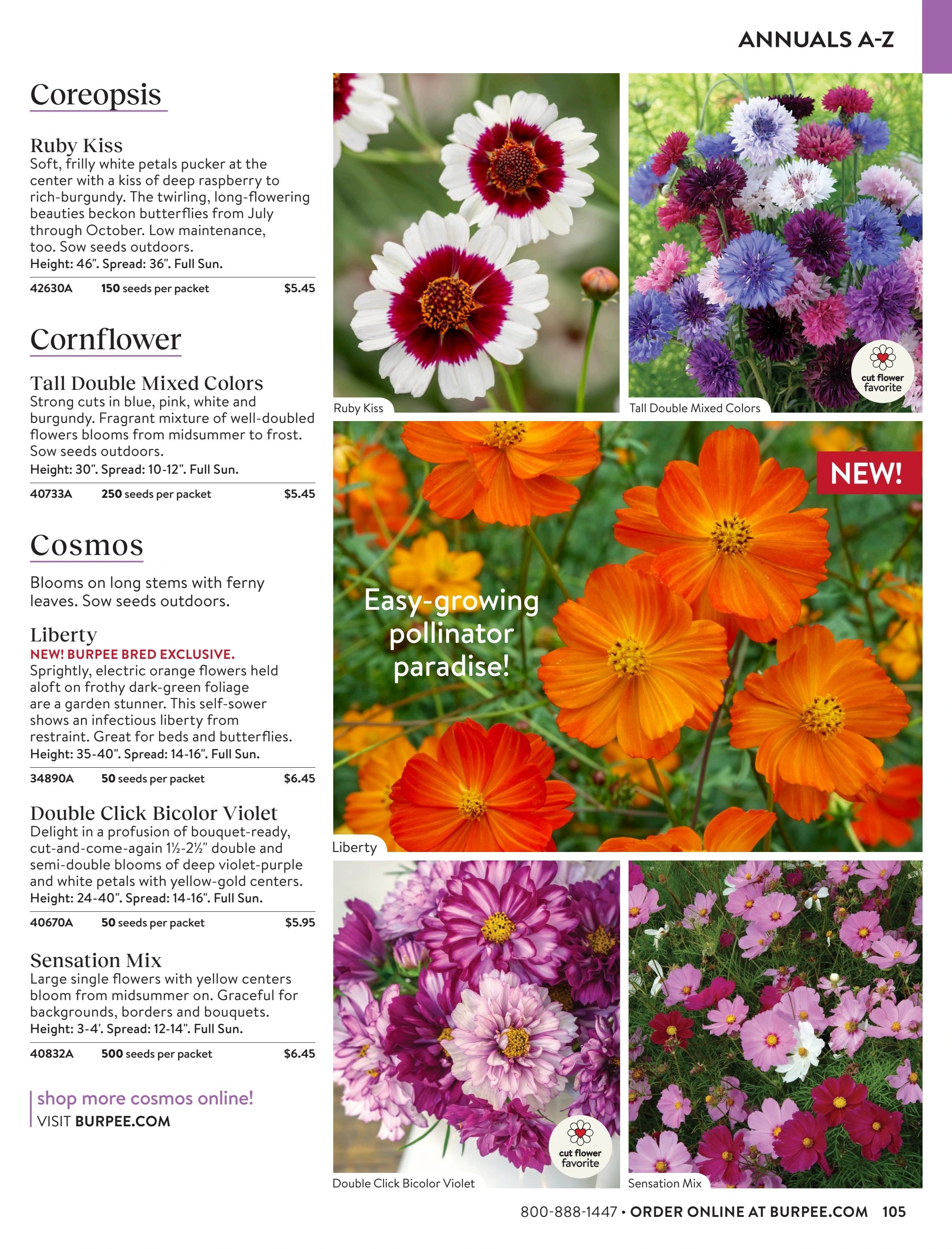 Burpee Annual Seed Catalog Weekly Ad January 1 - December 31, 2026