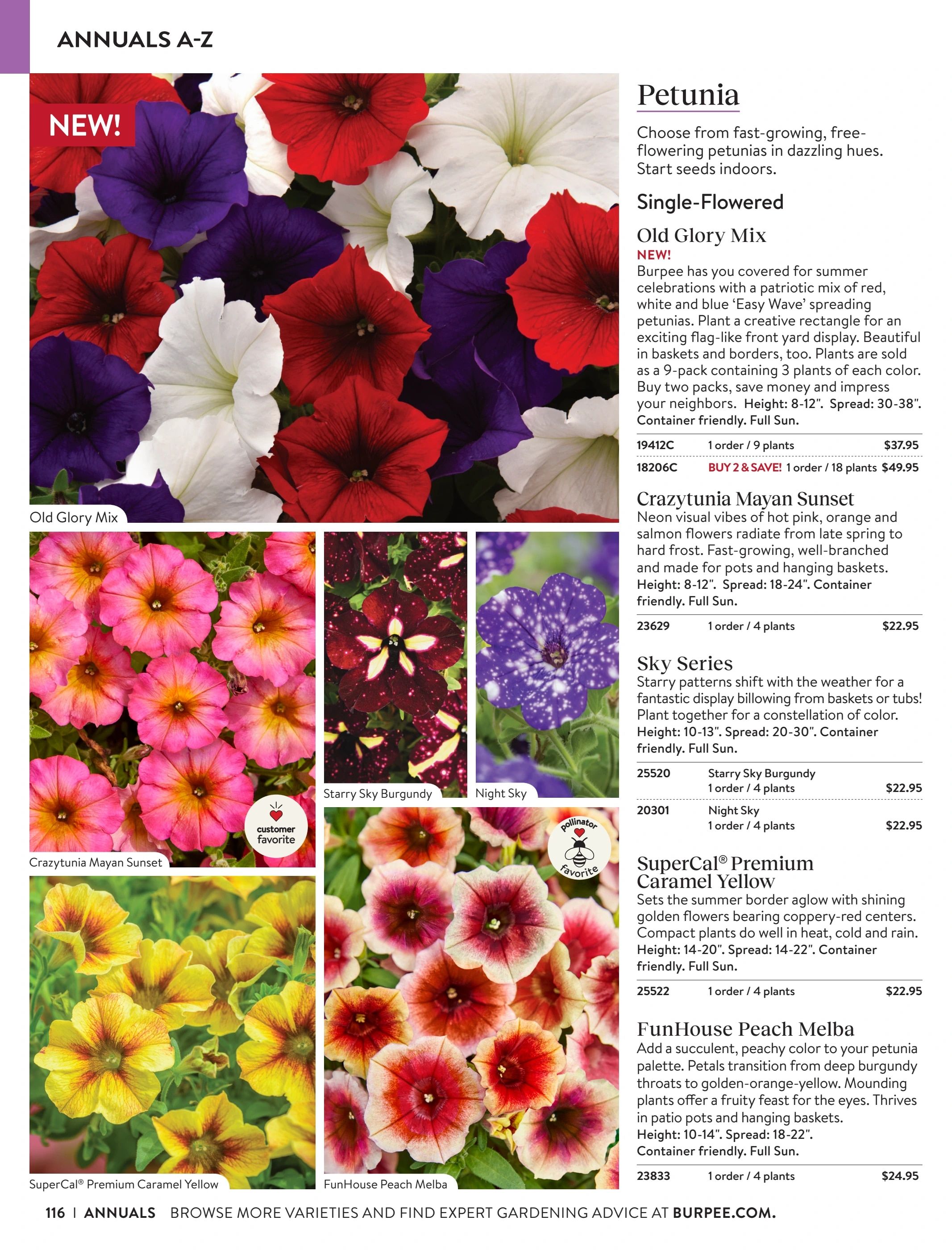 Burpee Annual Seed Catalog Weekly Ad January 1 - December 31, 2026