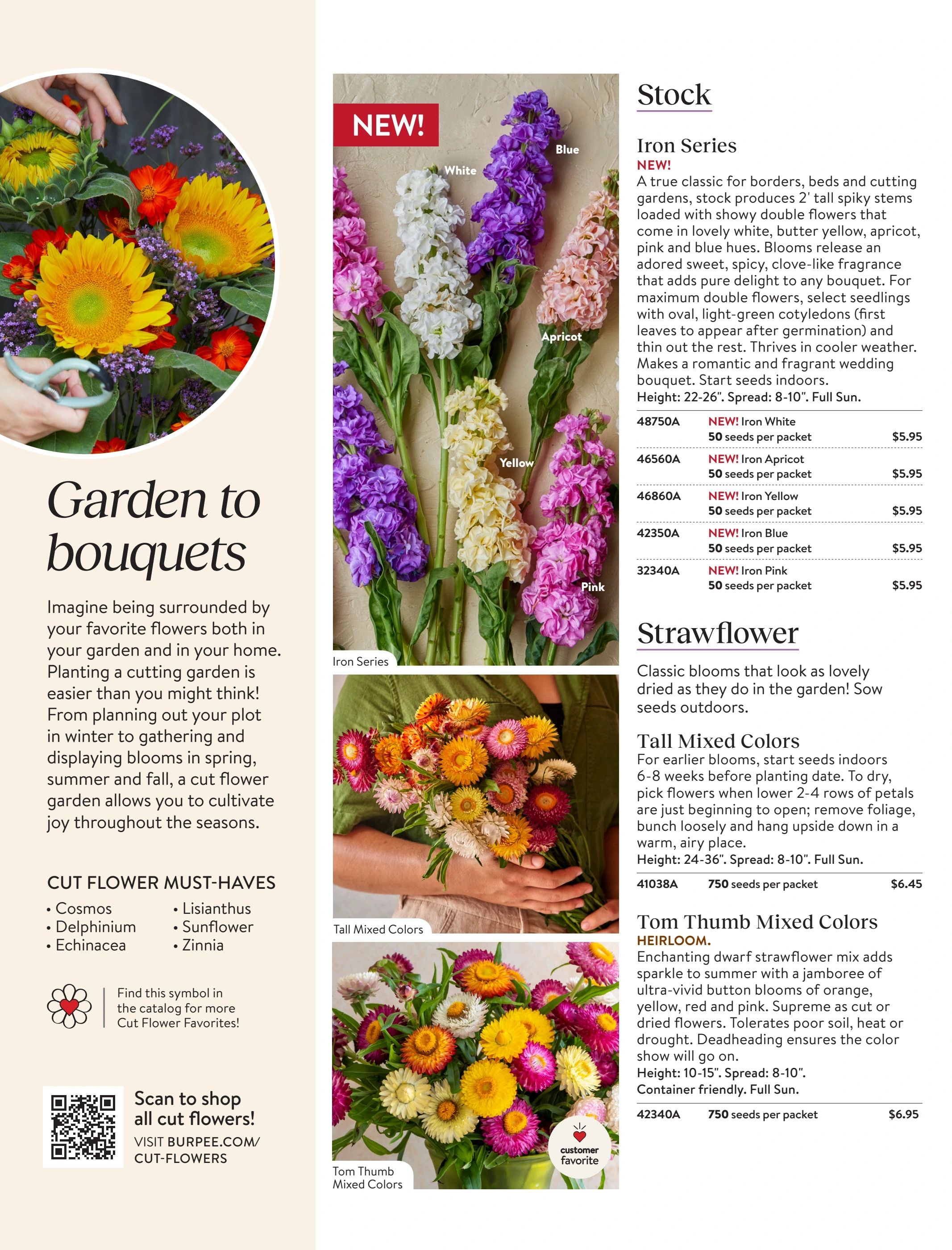 Burpee Annual Seed Catalog Weekly Ad January 1 - December 31, 2026