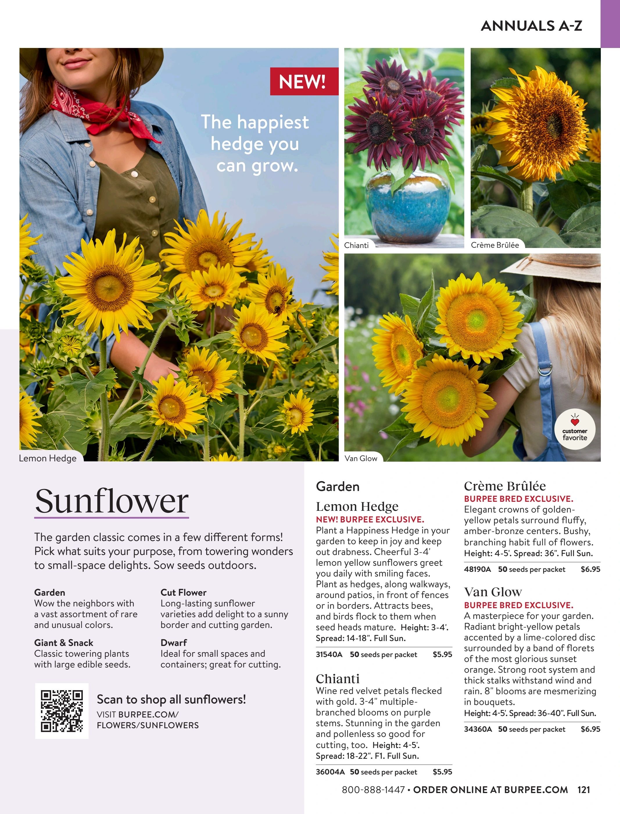 Burpee Annual Seed Catalog Weekly Ad January 1 - December 31, 2026