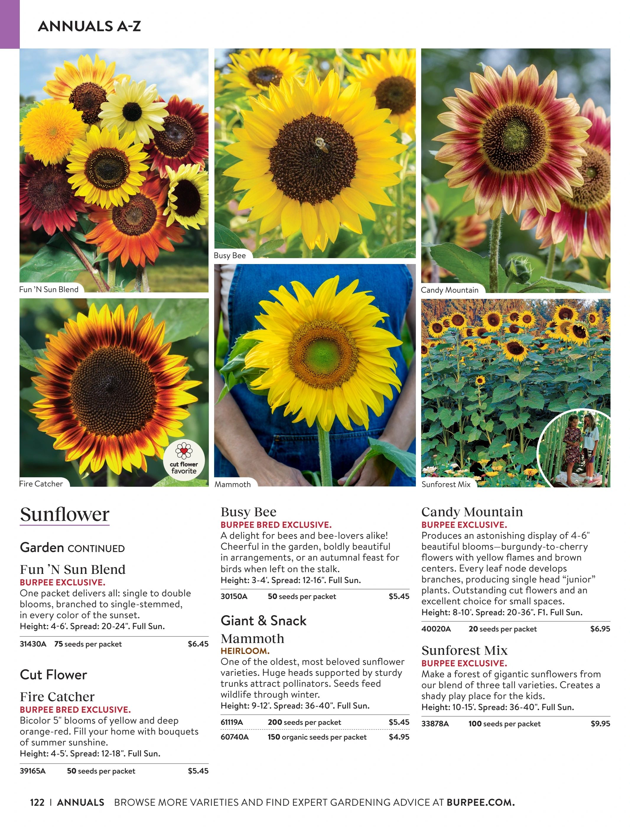 Burpee Annual Seed Catalog Weekly Ad January 1 - December 31, 2026