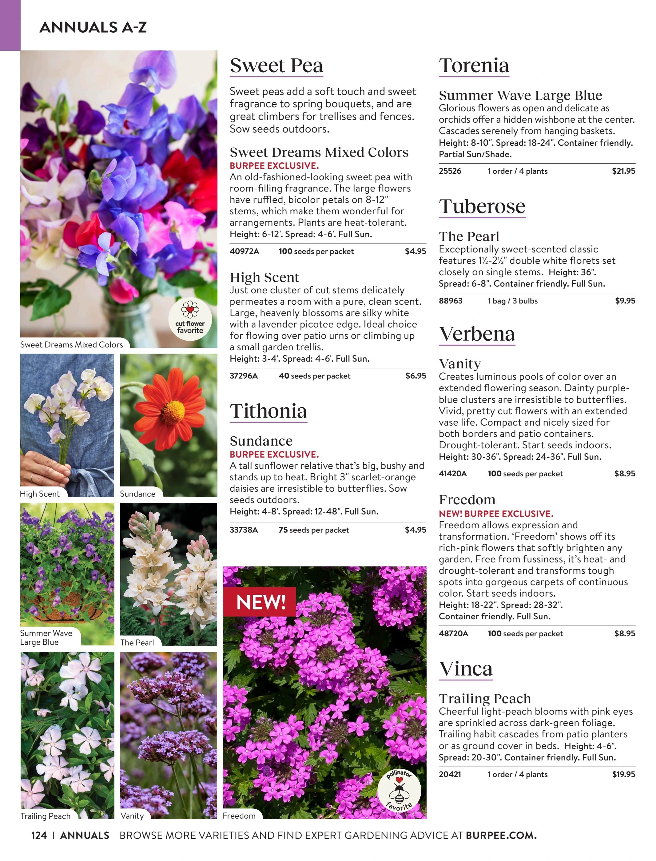 Burpee Annual Seed Catalog Weekly Ad January 1 - December 31, 2026