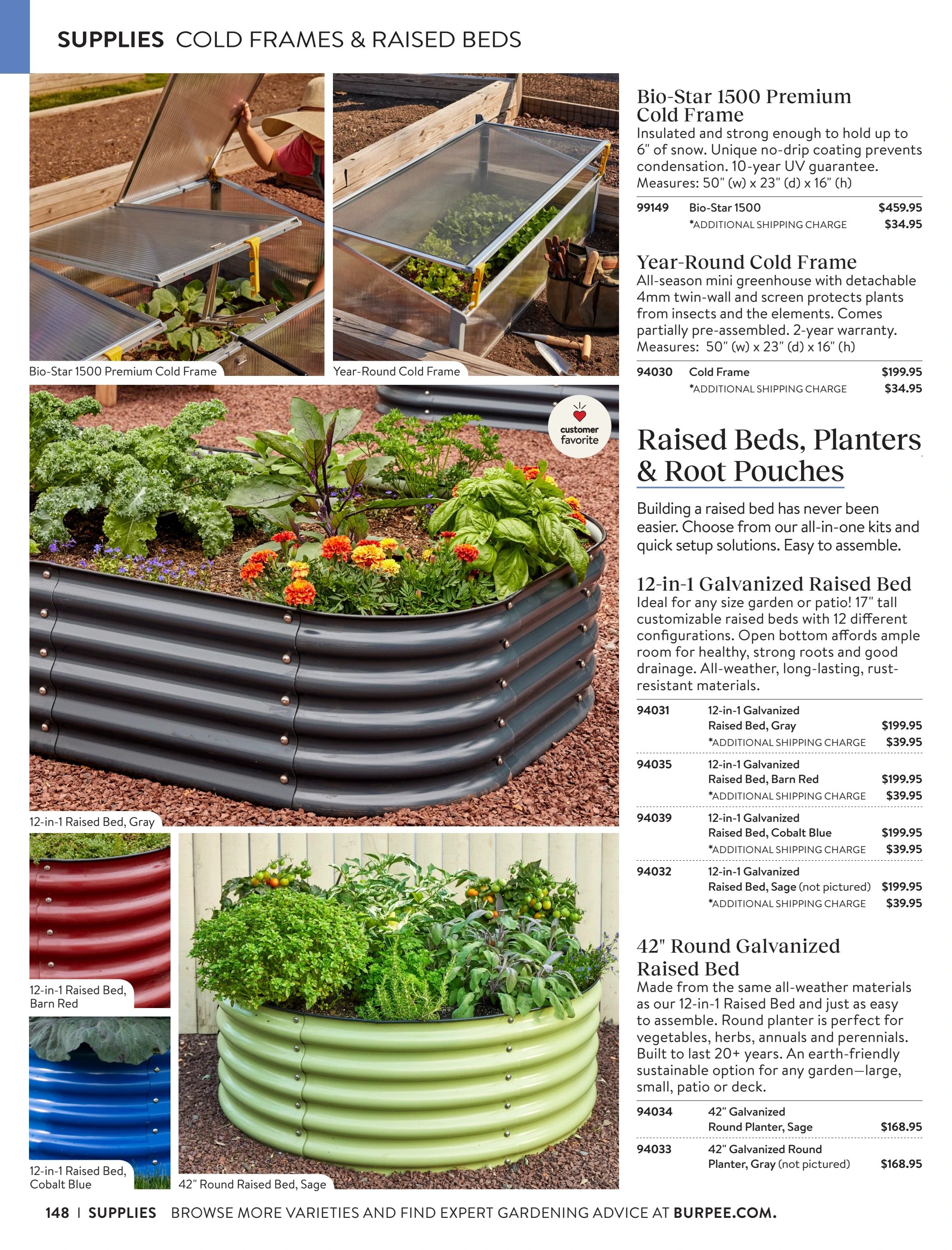 Burpee Annual Seed Catalog Weekly Ad January 1 - December 31, 2026