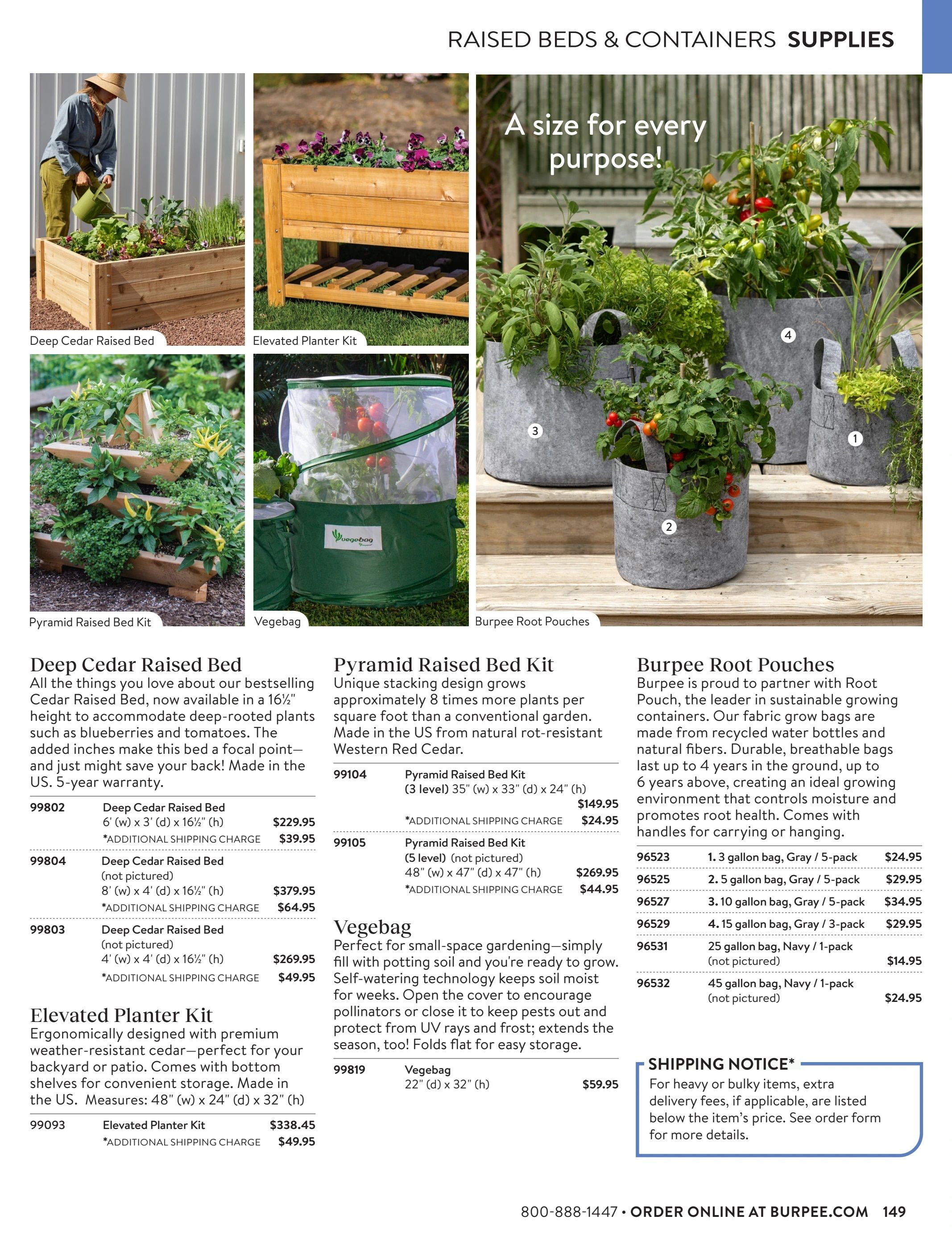 Burpee Annual Seed Catalog Weekly Ad January 1 - December 31, 2026
