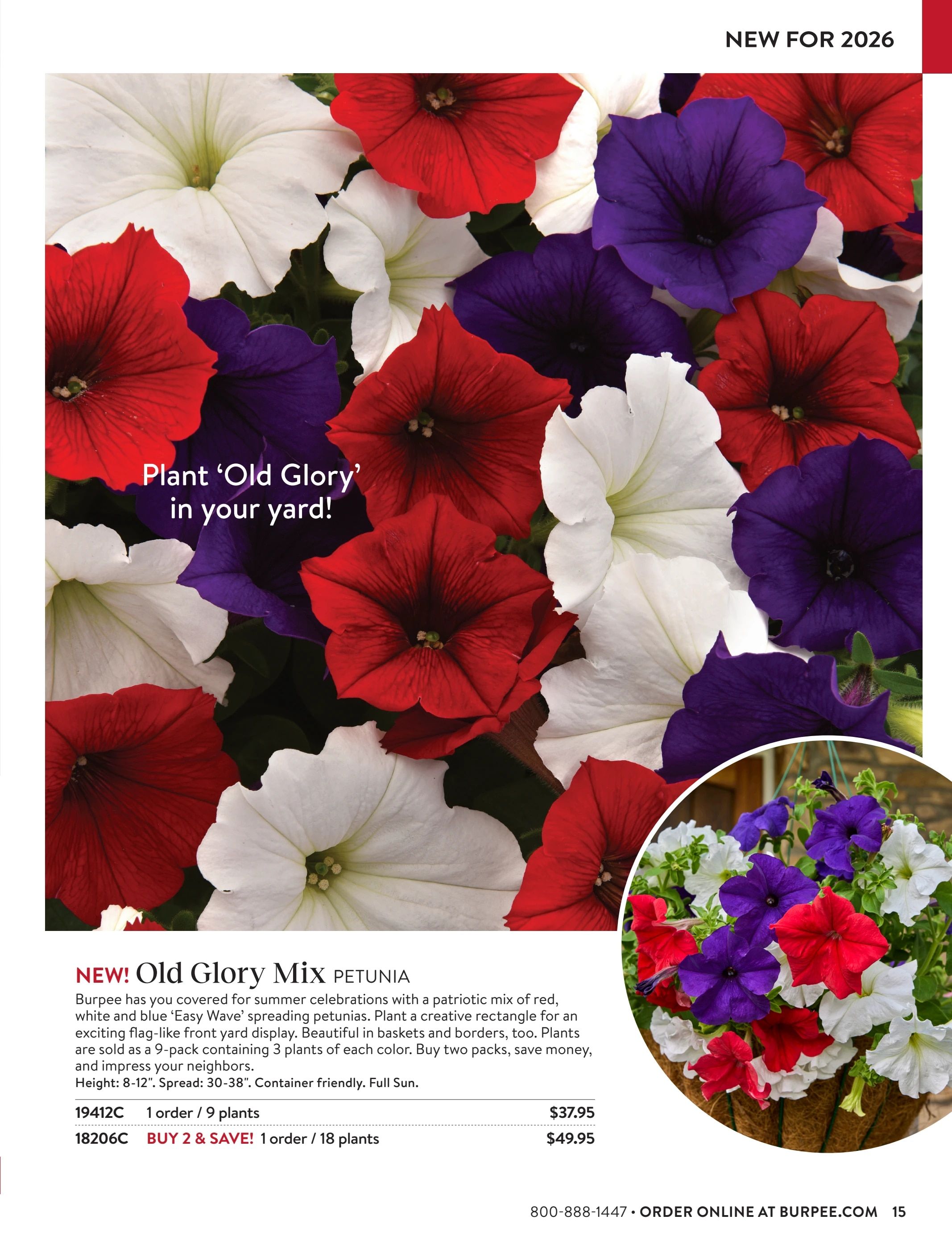Burpee Annual Seed Catalog Weekly Ad January 1 - December 31, 2026