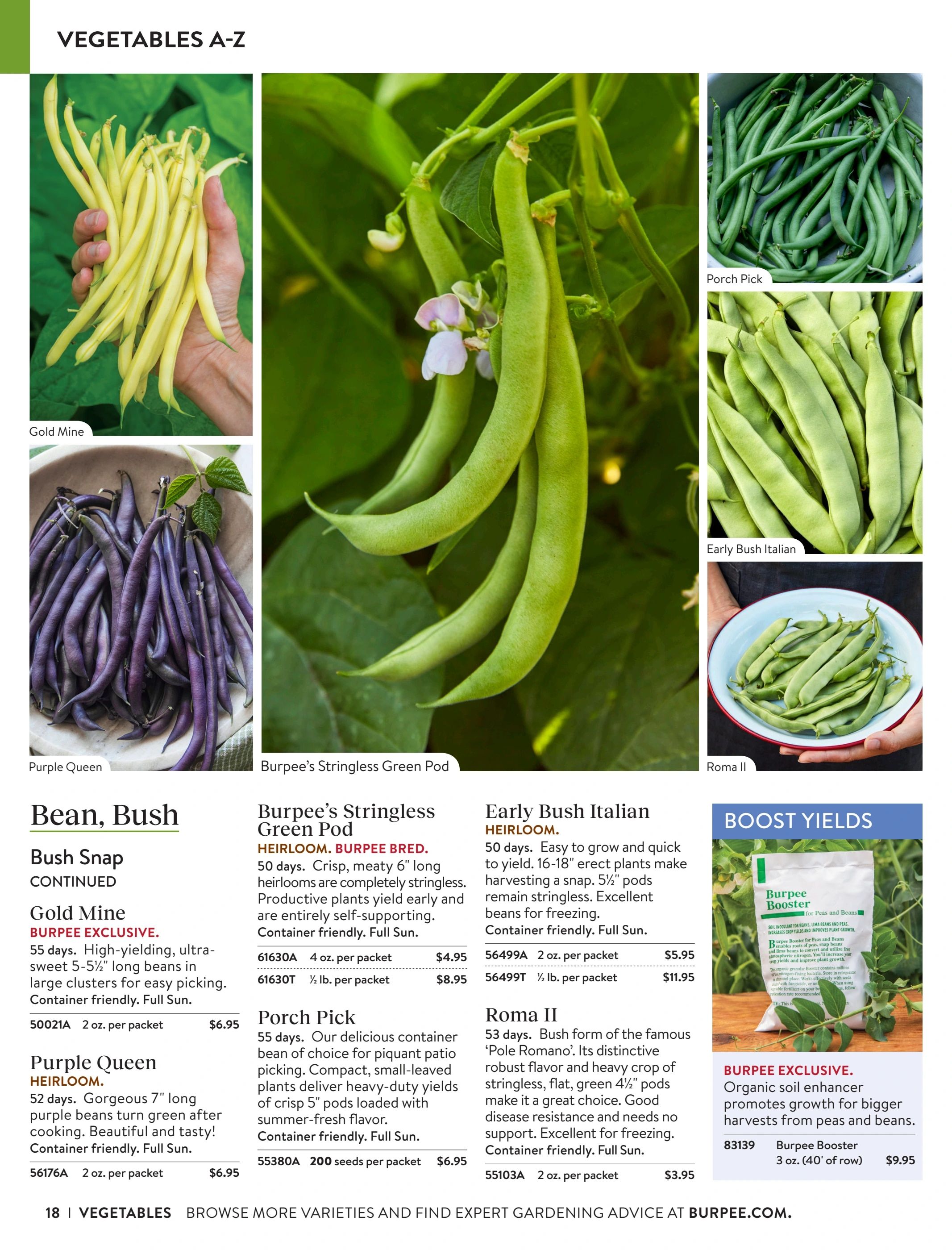 Burpee Annual Seed Catalog Weekly Ad January 1 - December 31, 2026