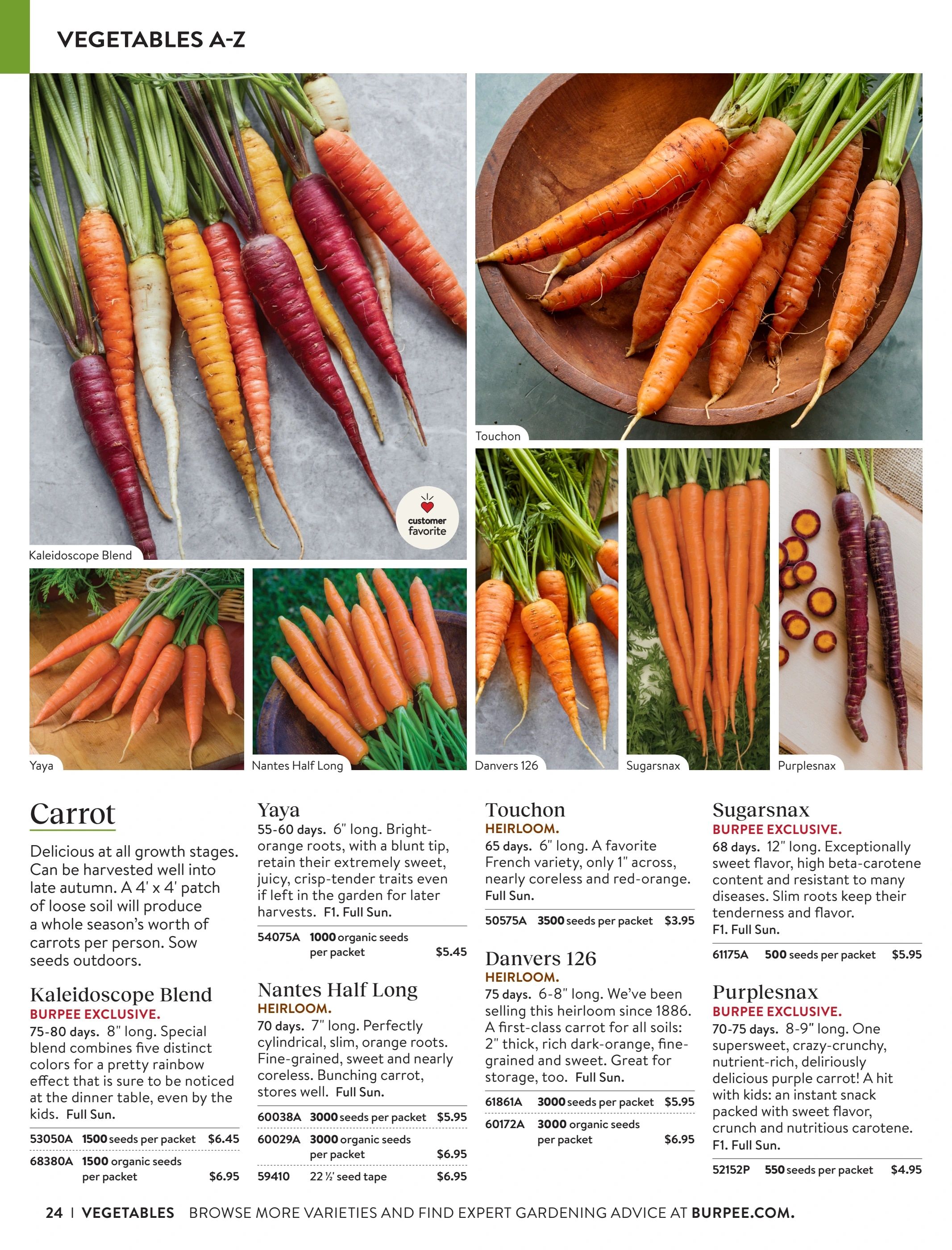 Burpee Annual Seed Catalog Weekly Ad January 1 - December 31, 2026