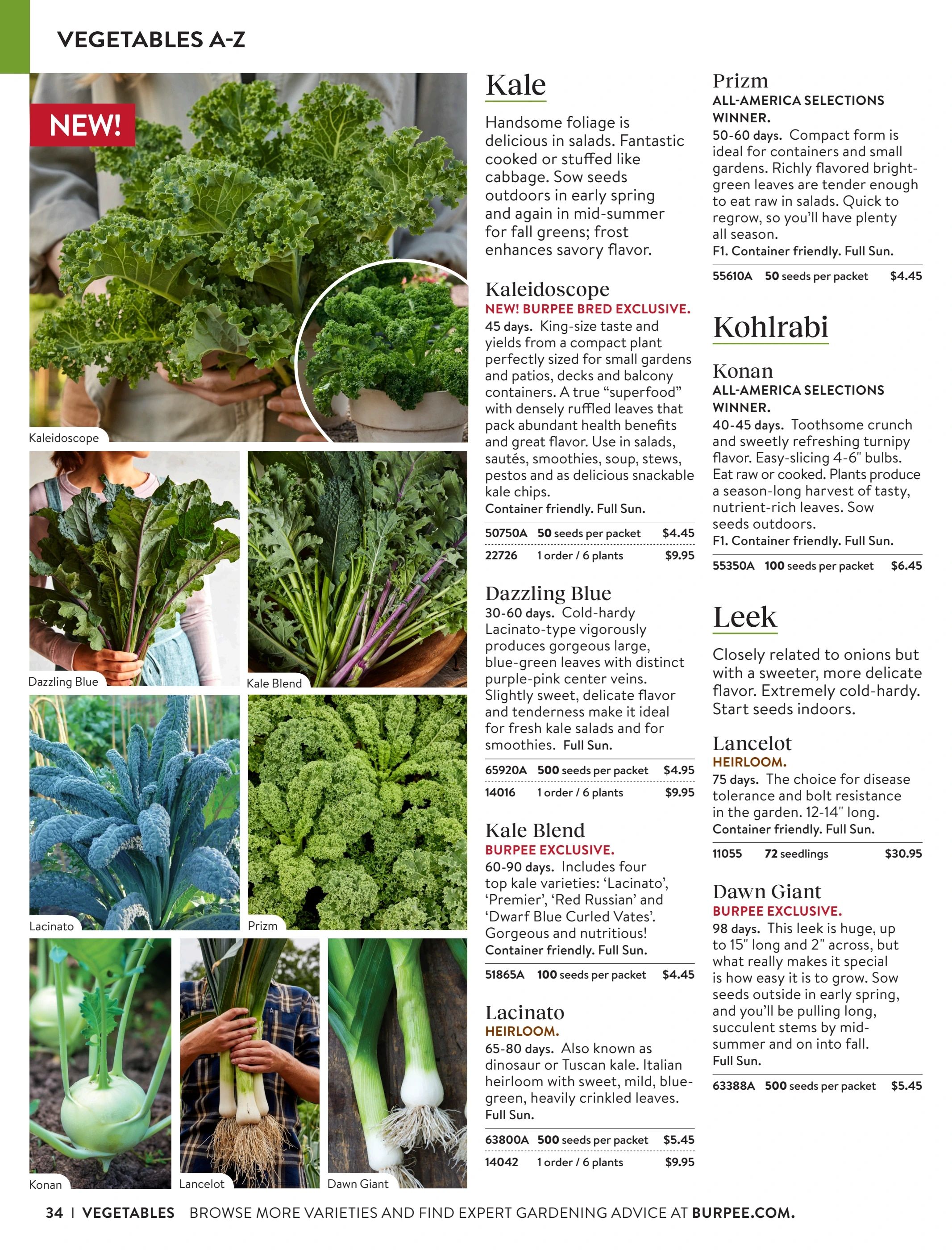 Burpee Annual Seed Catalog Weekly Ad January 1 - December 31, 2026