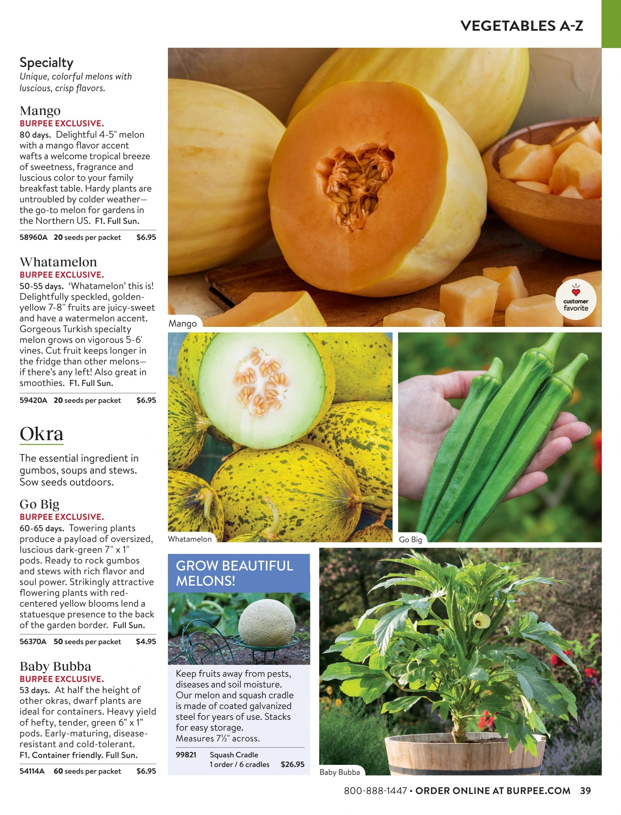 Burpee Annual Seed Catalog Weekly Ad January 1 - December 31, 2026