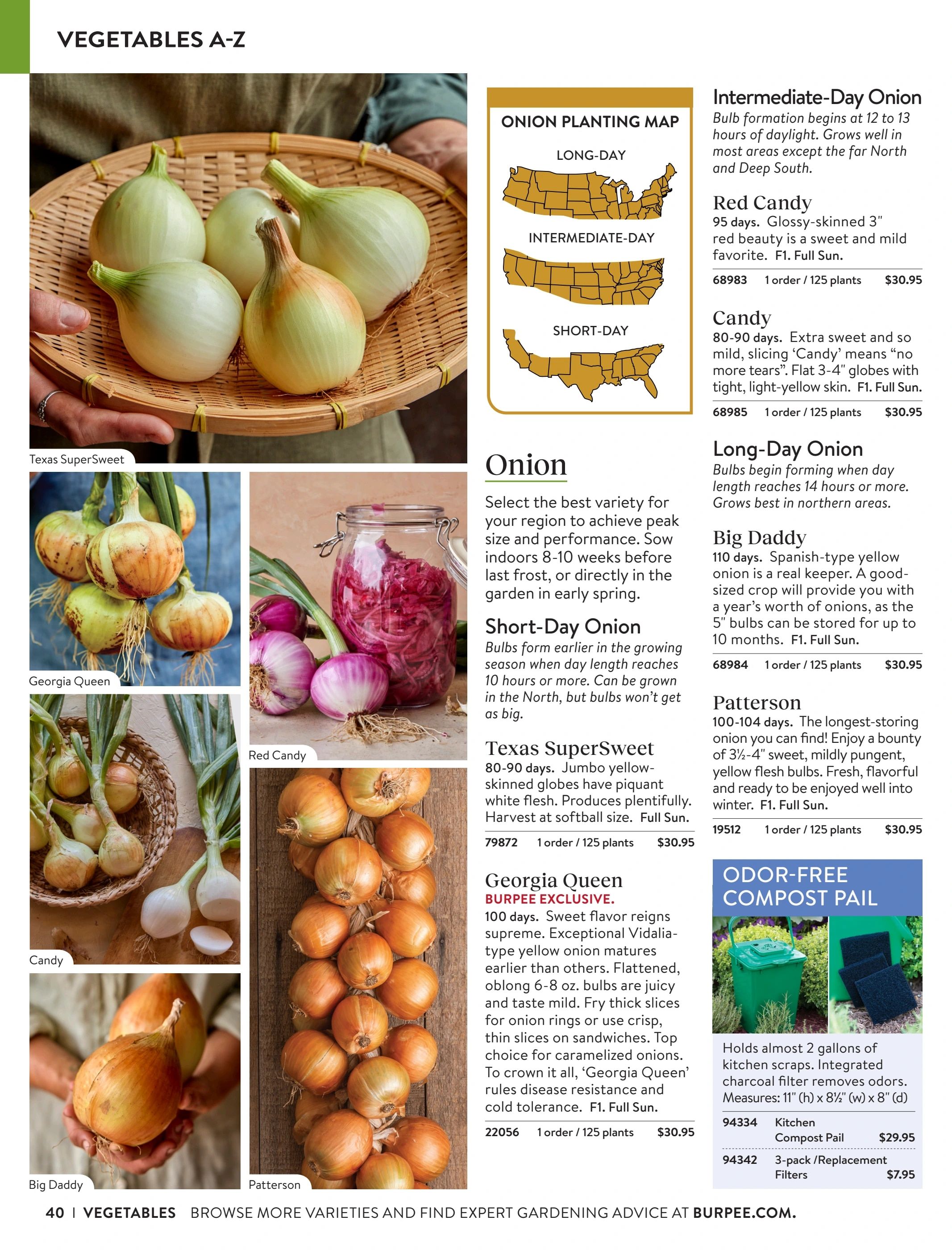 Burpee Annual Seed Catalog Weekly Ad January 1 - December 31, 2026