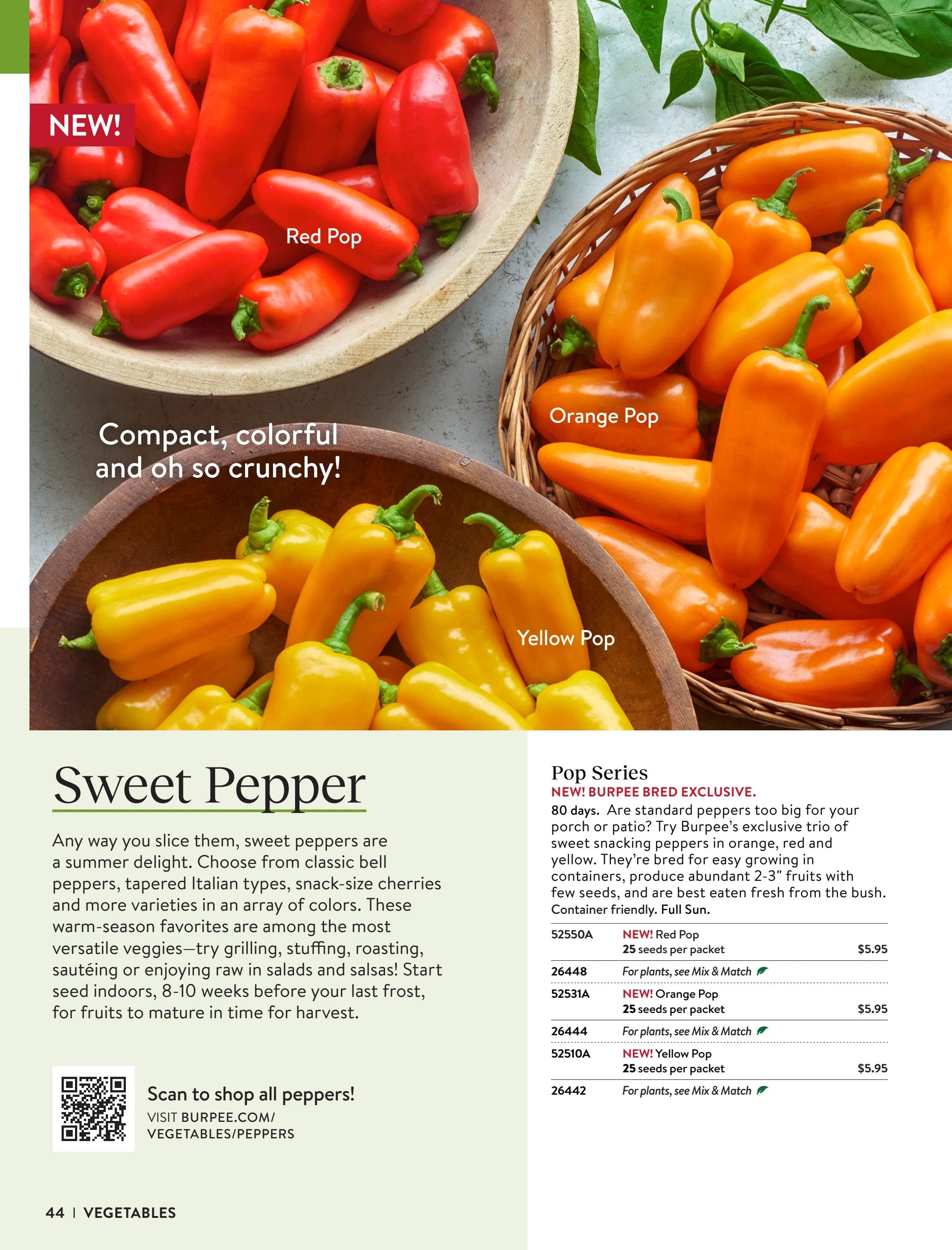 Burpee Annual Seed Catalog Weekly Ad January 1 - December 31, 2026