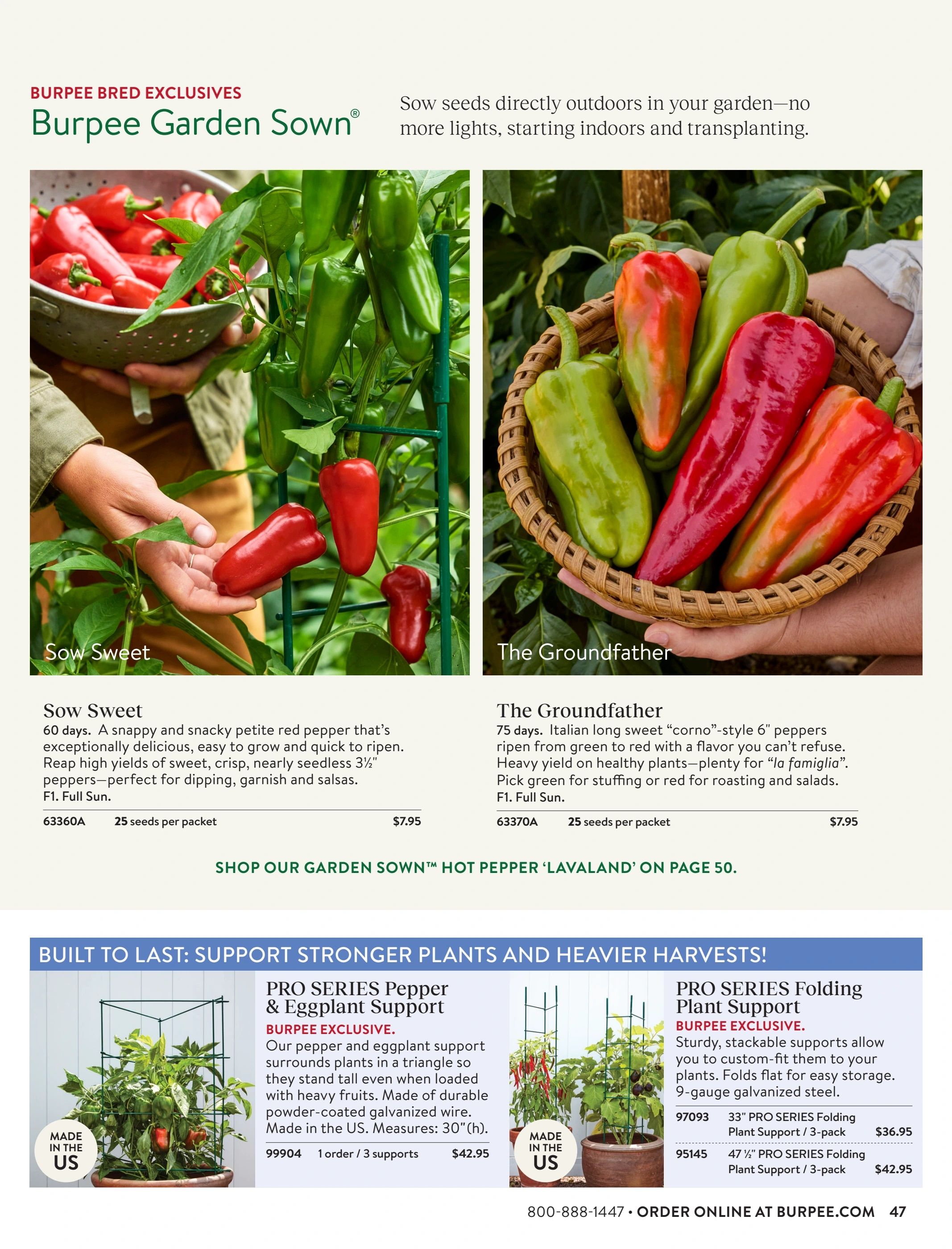 Burpee Annual Seed Catalog Weekly Ad January 1 - December 31, 2026