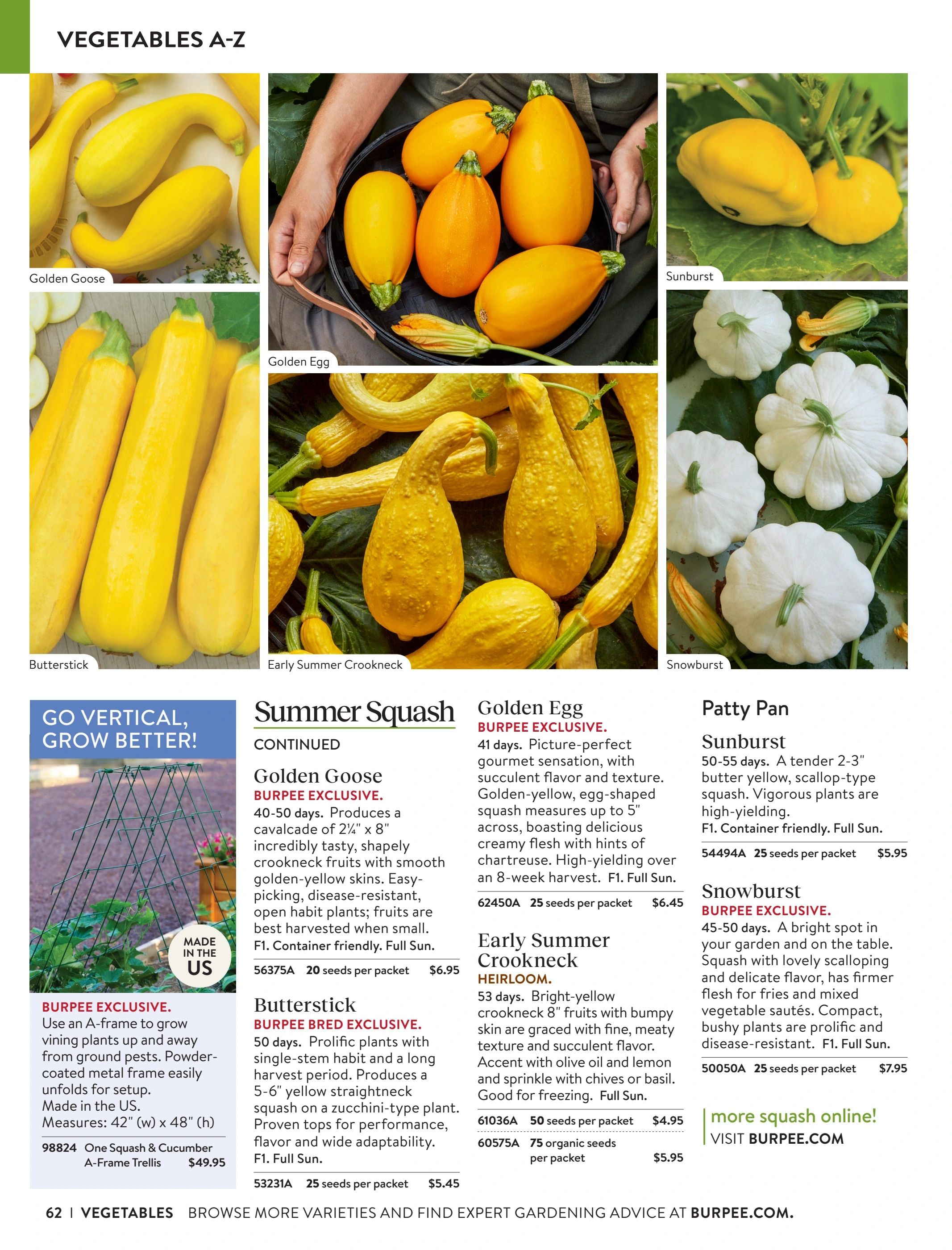 Burpee Annual Seed Catalog Weekly Ad January 1 - December 31, 2026