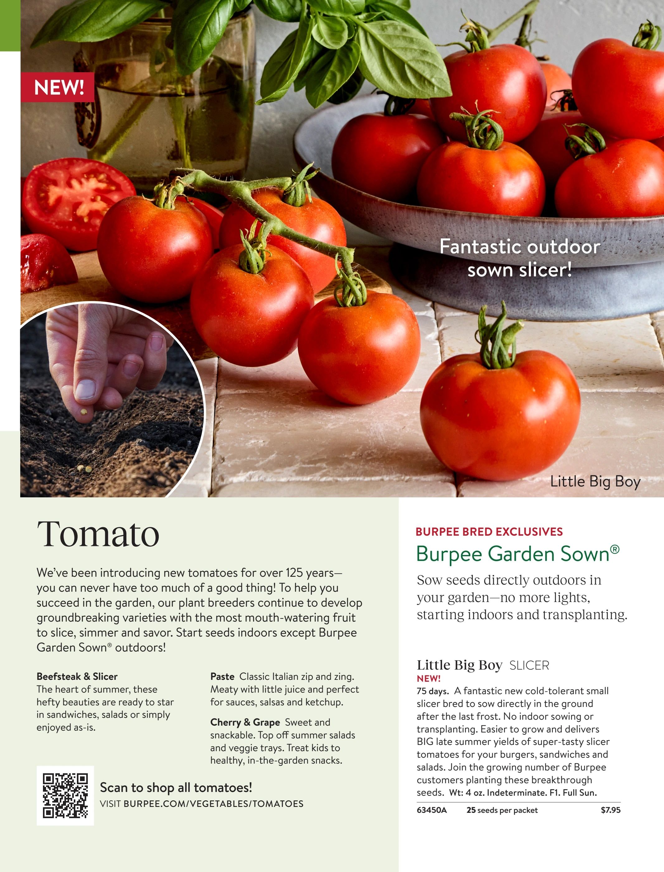Burpee Annual Seed Catalog Weekly Ad January 1 - December 31, 2026